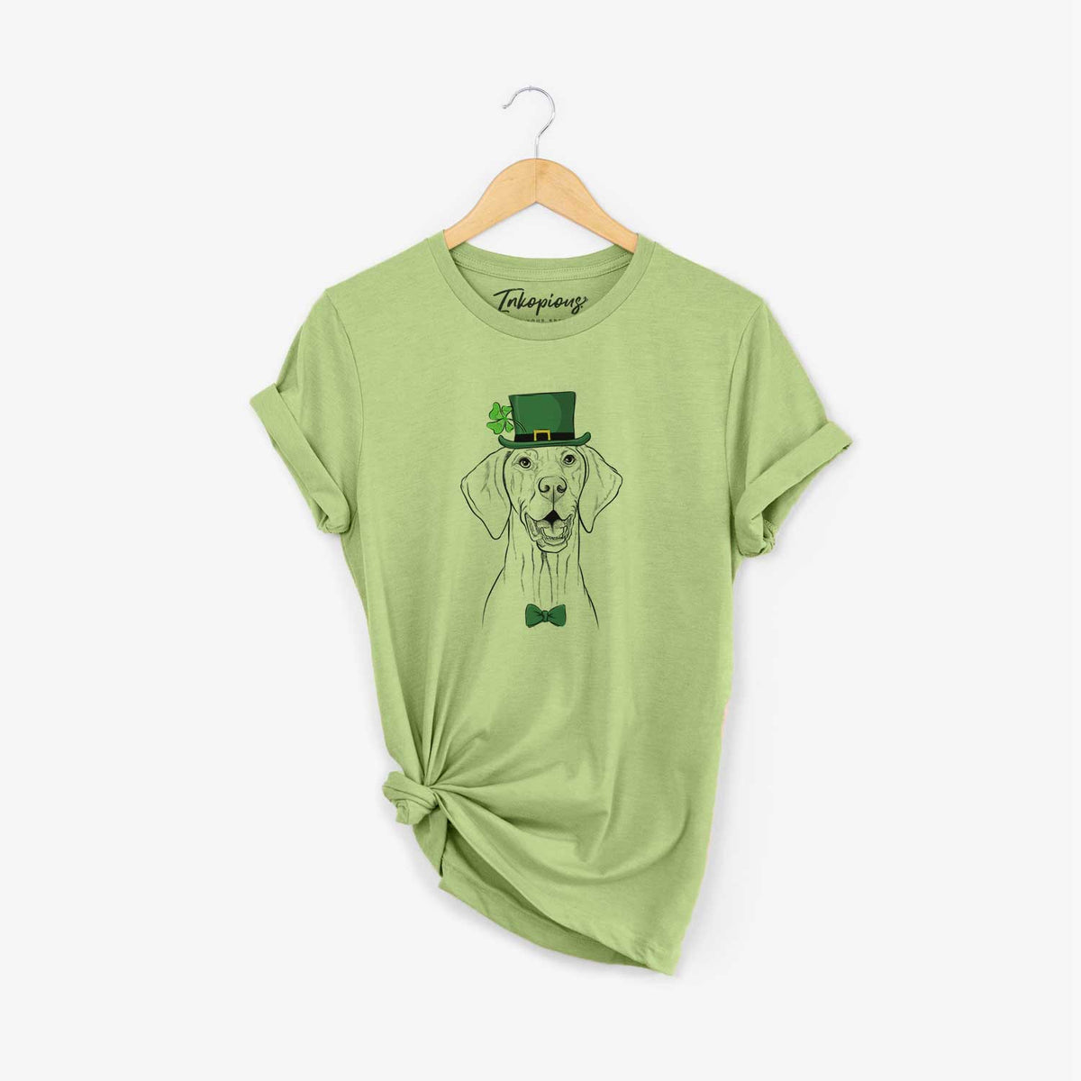 St. Patrick&#39;s Wesley the Vizsla - Unisex Crewneck