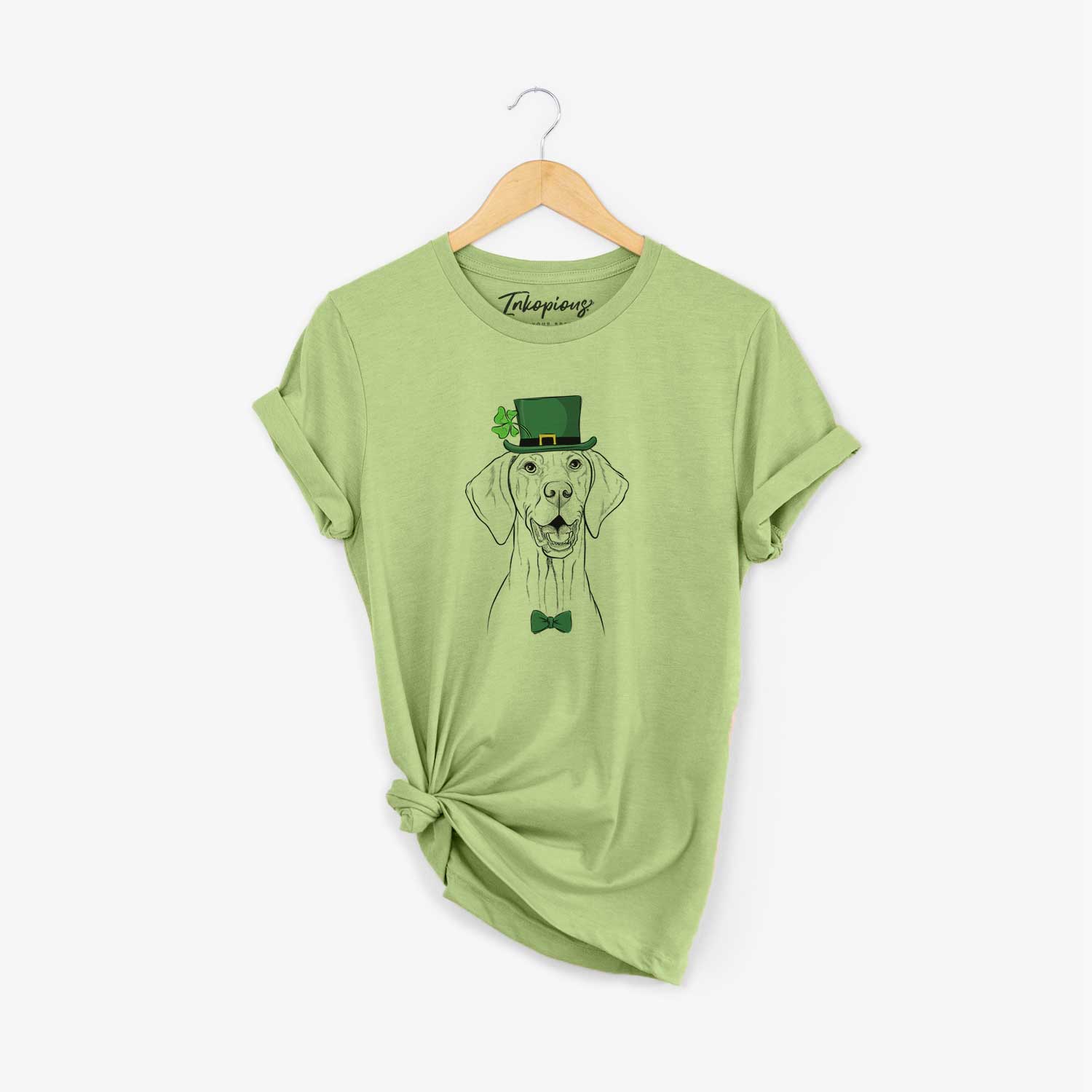 St. Patrick's Wesley the Vizsla - Unisex Crewneck