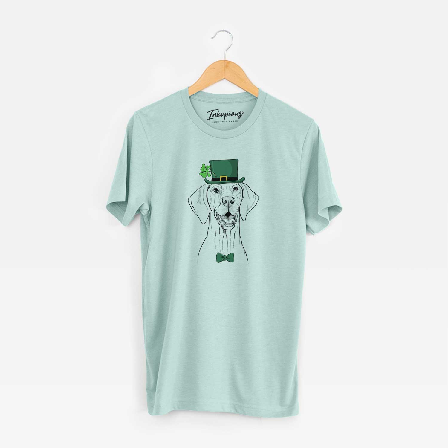 St. Patrick's Wesley the Vizsla - Unisex Crewneck