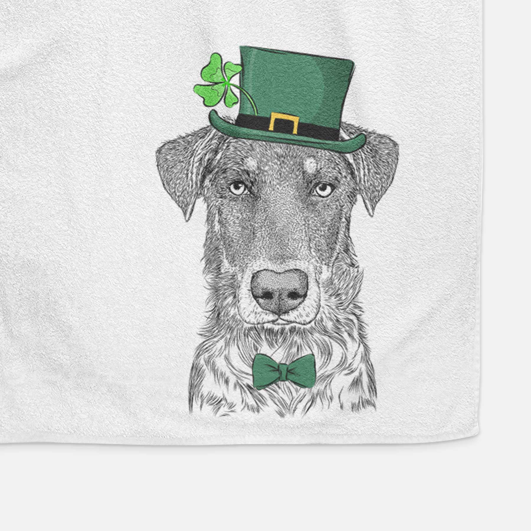 Wesson the Beauceron Decorative Hand Towel