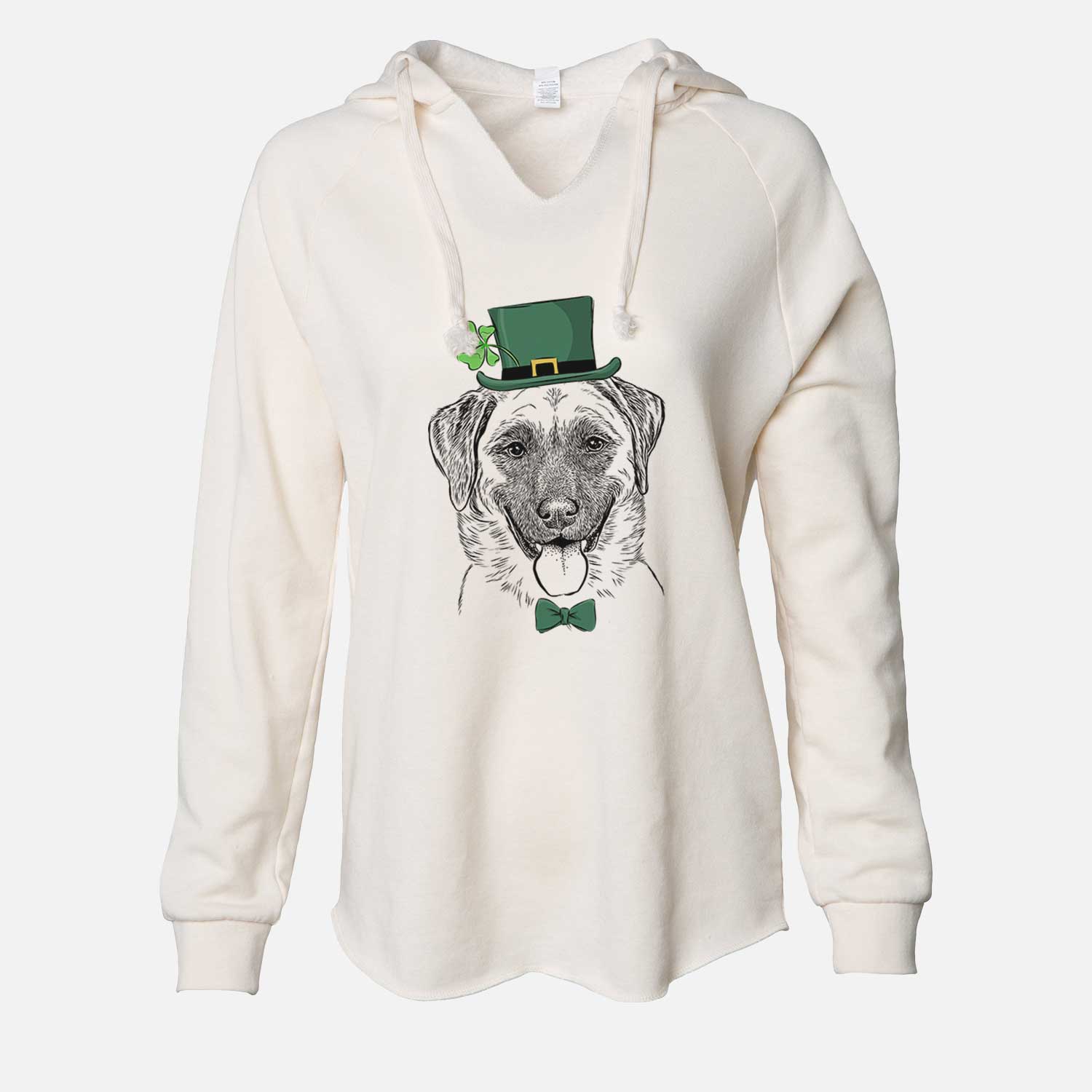 St. Patrick's Willow the Anatolian Shepherd - Cali Wave Hooded Sweatshirt