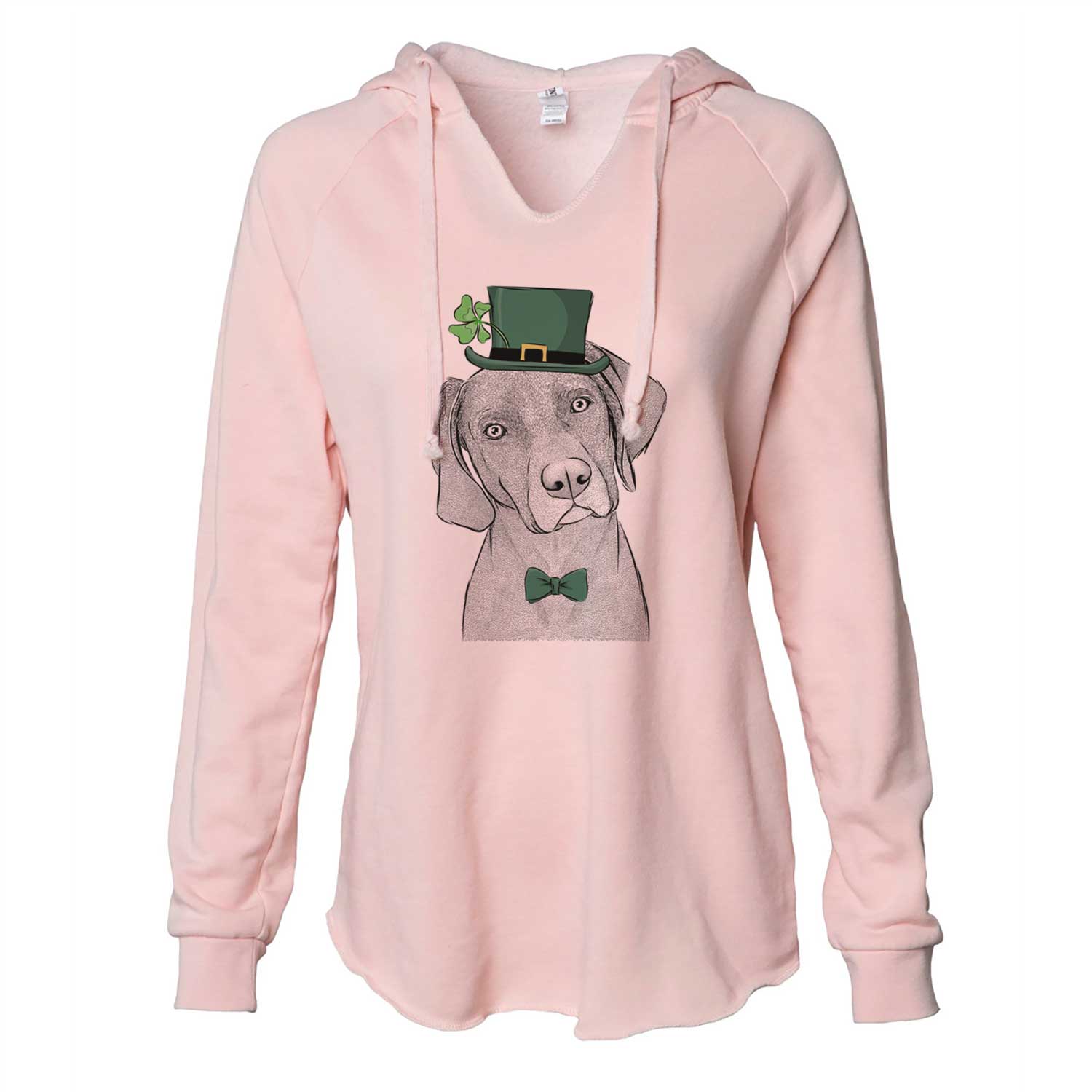 St. Patrick's Willow the Weizsla - Cali Wave Hooded Sweatshirt