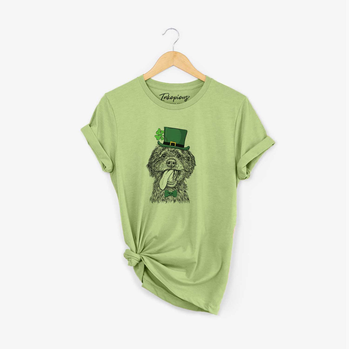 St. Patrick&#39;s Winnie the Mini Aussiedoodle - Unisex Crewneck