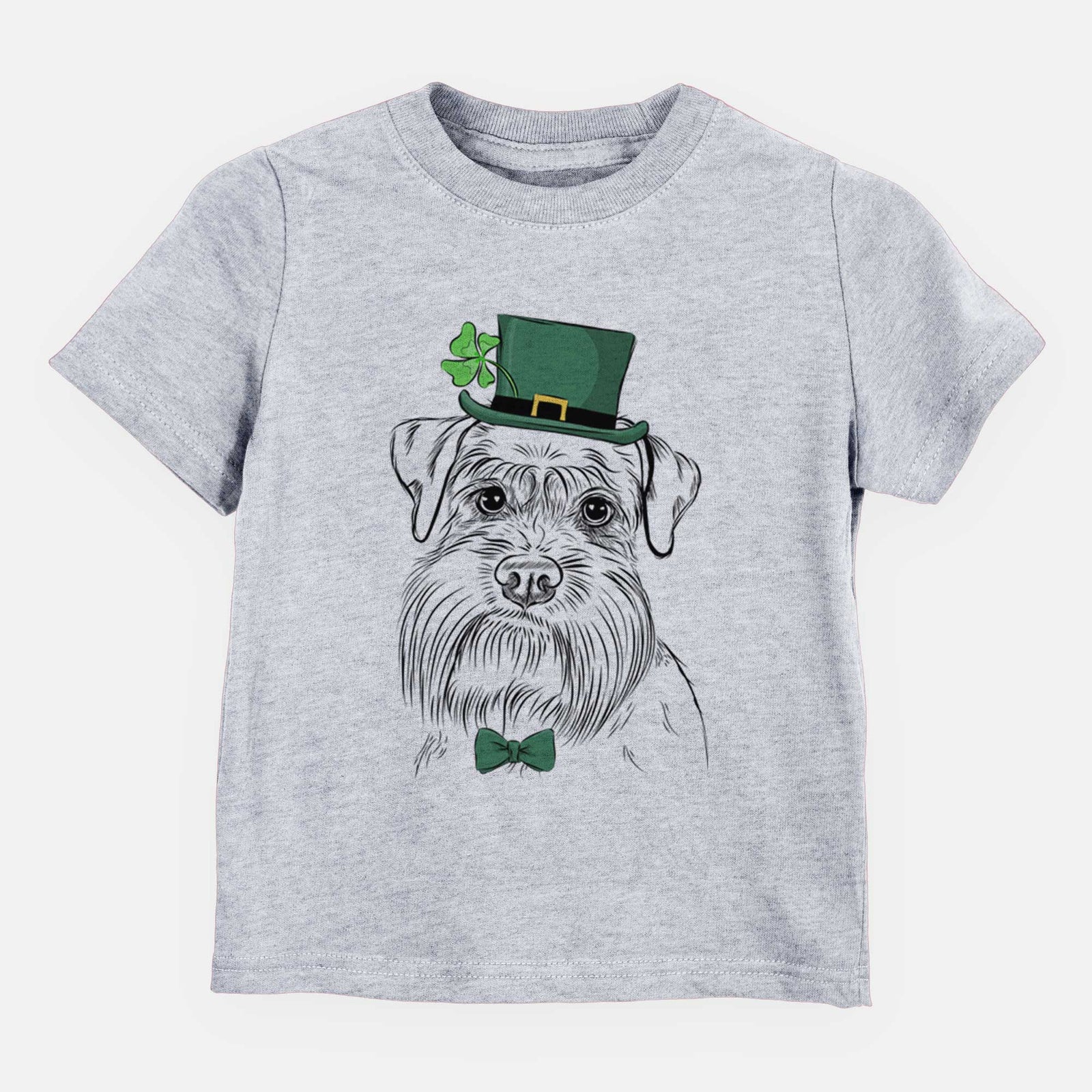 St. Patricks Wrigley the Schnauzer - Kids/Youth/Toddler Shirt