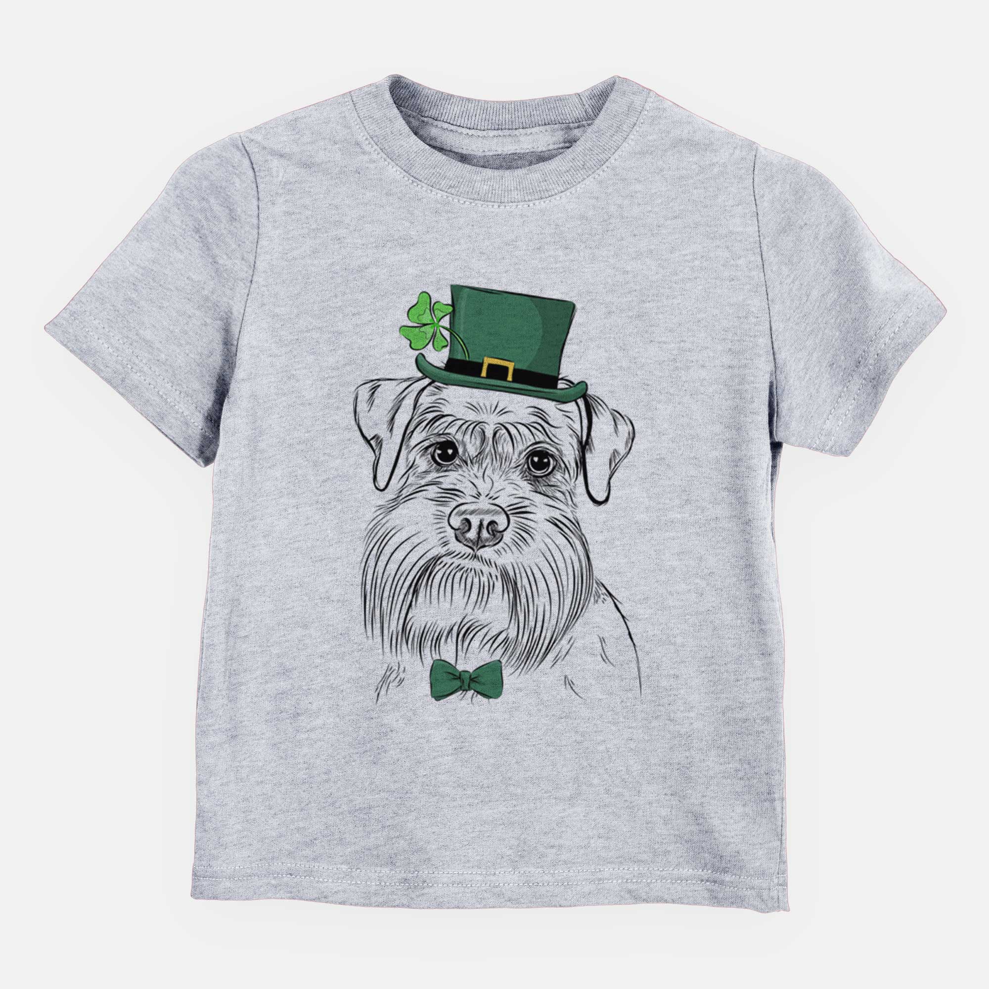 St. Patricks Wrigley the Schnauzer - Kids/Youth/Toddler Shirt