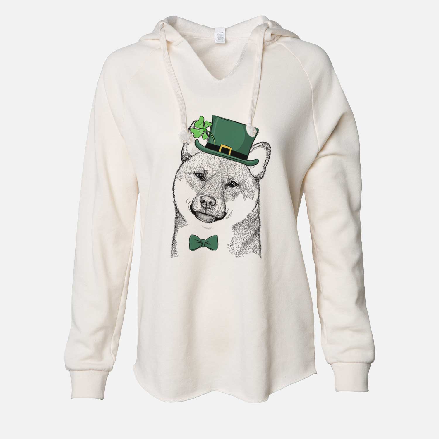 St. Patrick's Yakuza the Shiba Inu - Cali Wave Hooded Sweatshirt