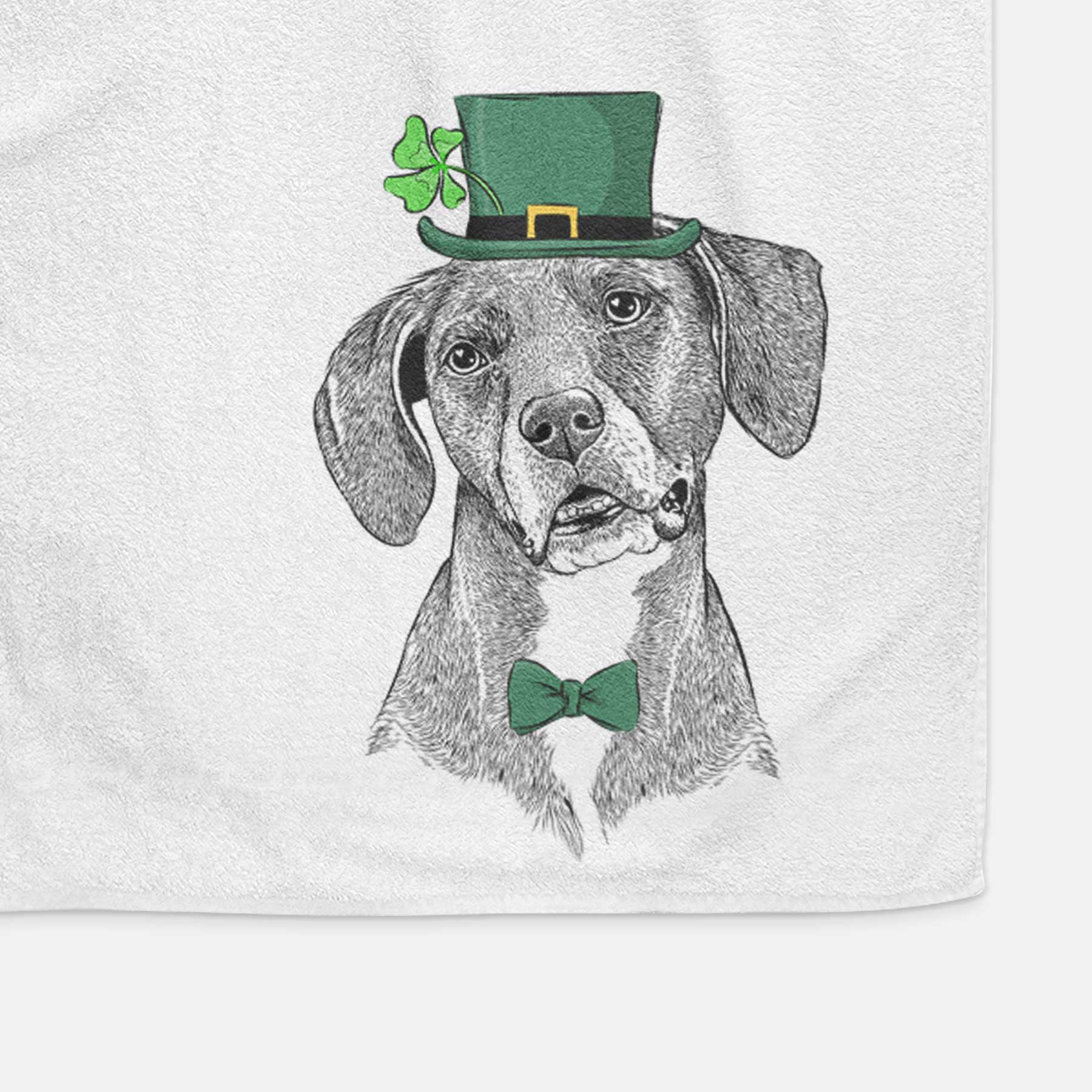 Zeena the Plott Hound Mix Decorative Hand Towel