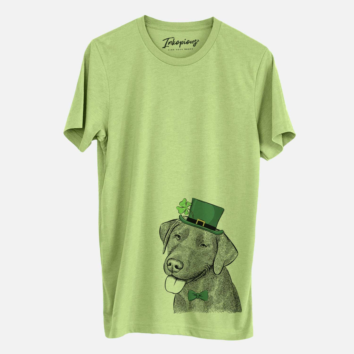 St. Patrick's Zeppelin the Black Labrador - Unisex Crewneck