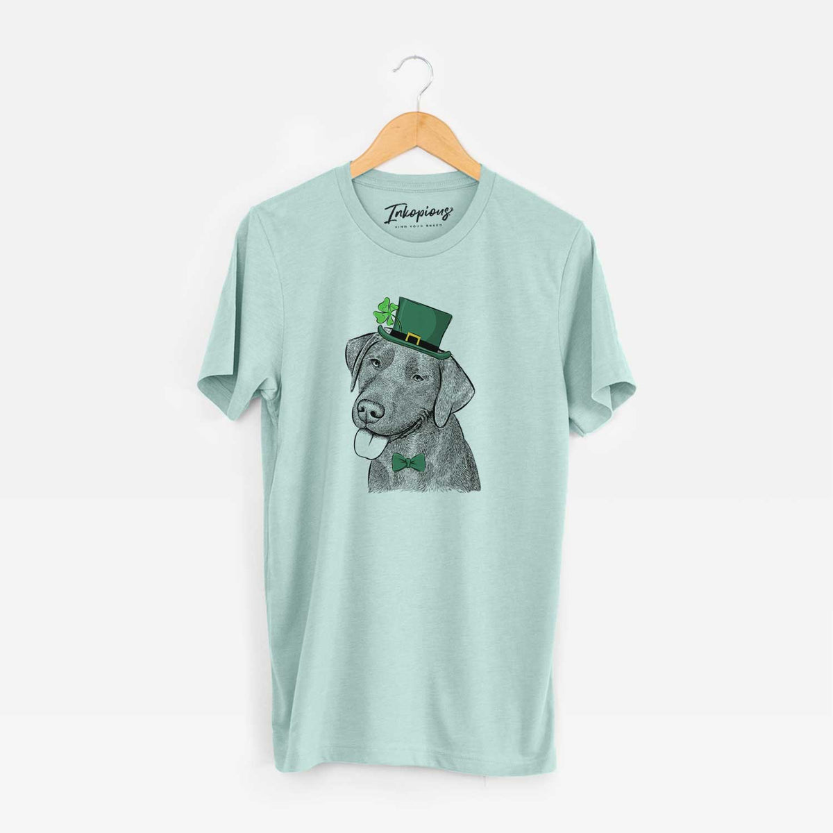 St. Patrick's Zeppelin the Black Labrador - Unisex Crewneck