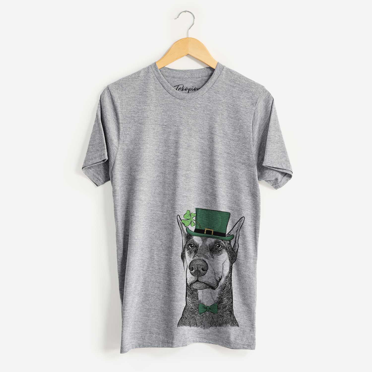 St. Patrick's Zeus the Doberman Pinscher - Unisex Crewneck