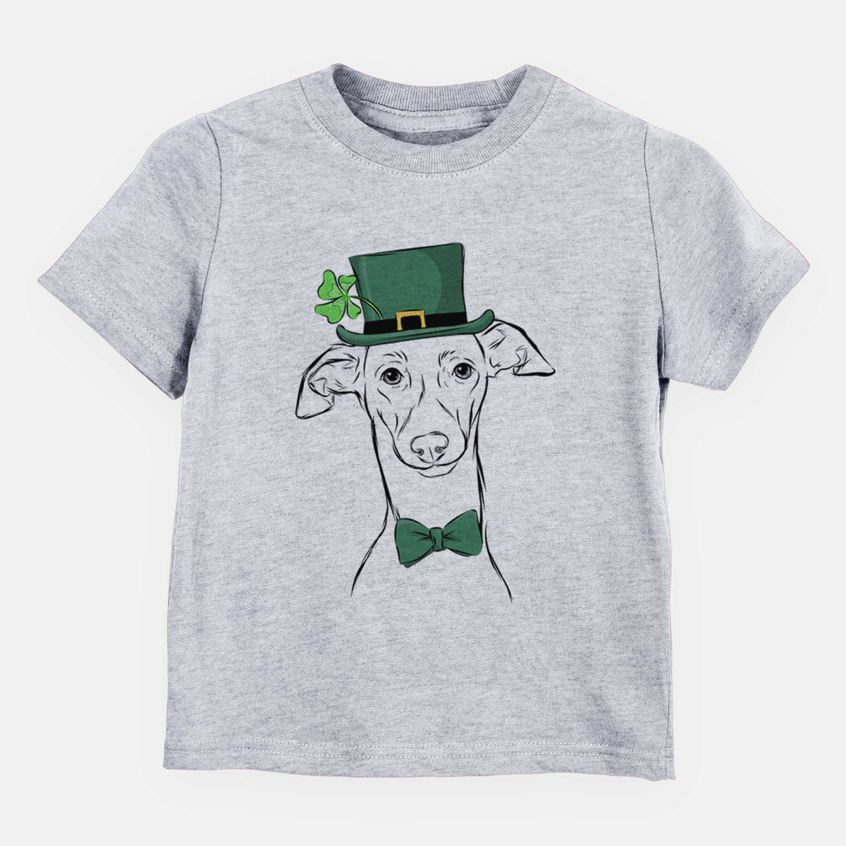 St. Patricks Ziggie the Italian Greyhound - Kids/Youth/Toddler Shirt