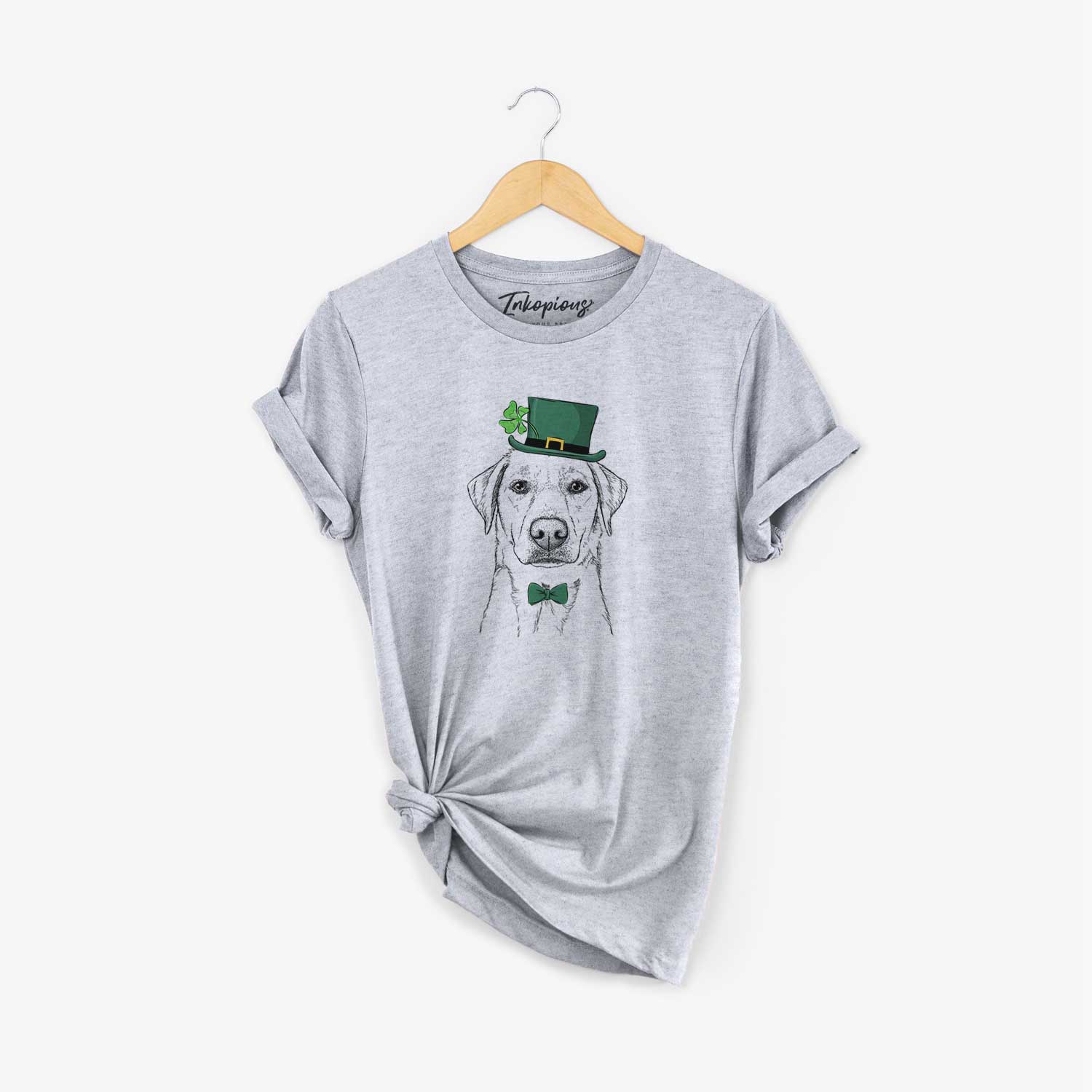 St. Patrick's Zoe the Yellow Lab - Unisex Crewneck