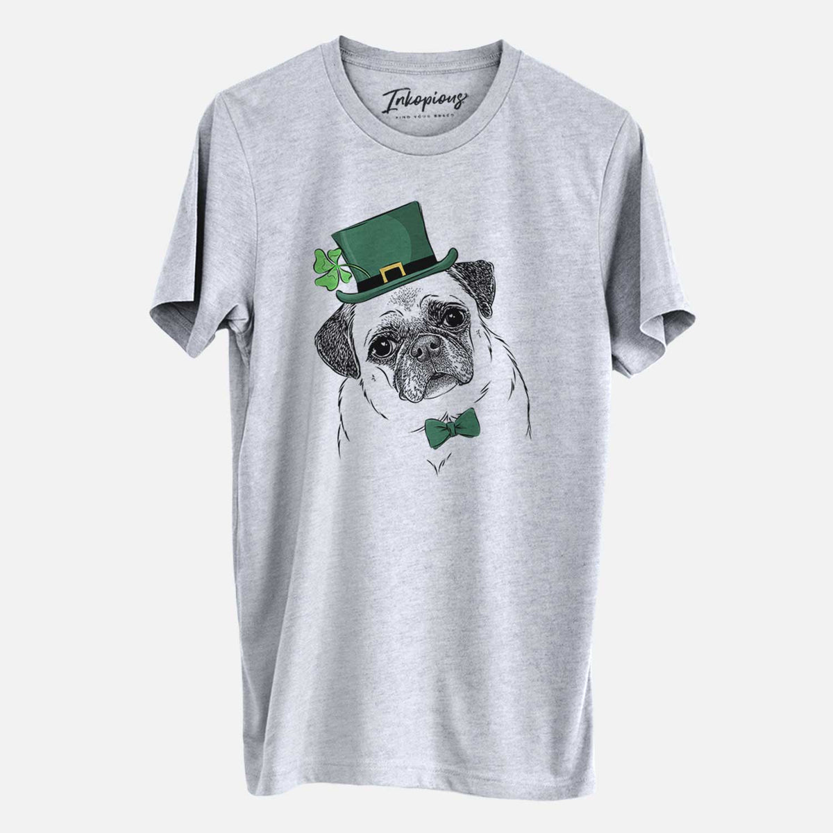 St. Patrick's Zoey the Pug - Unisex Crewneck