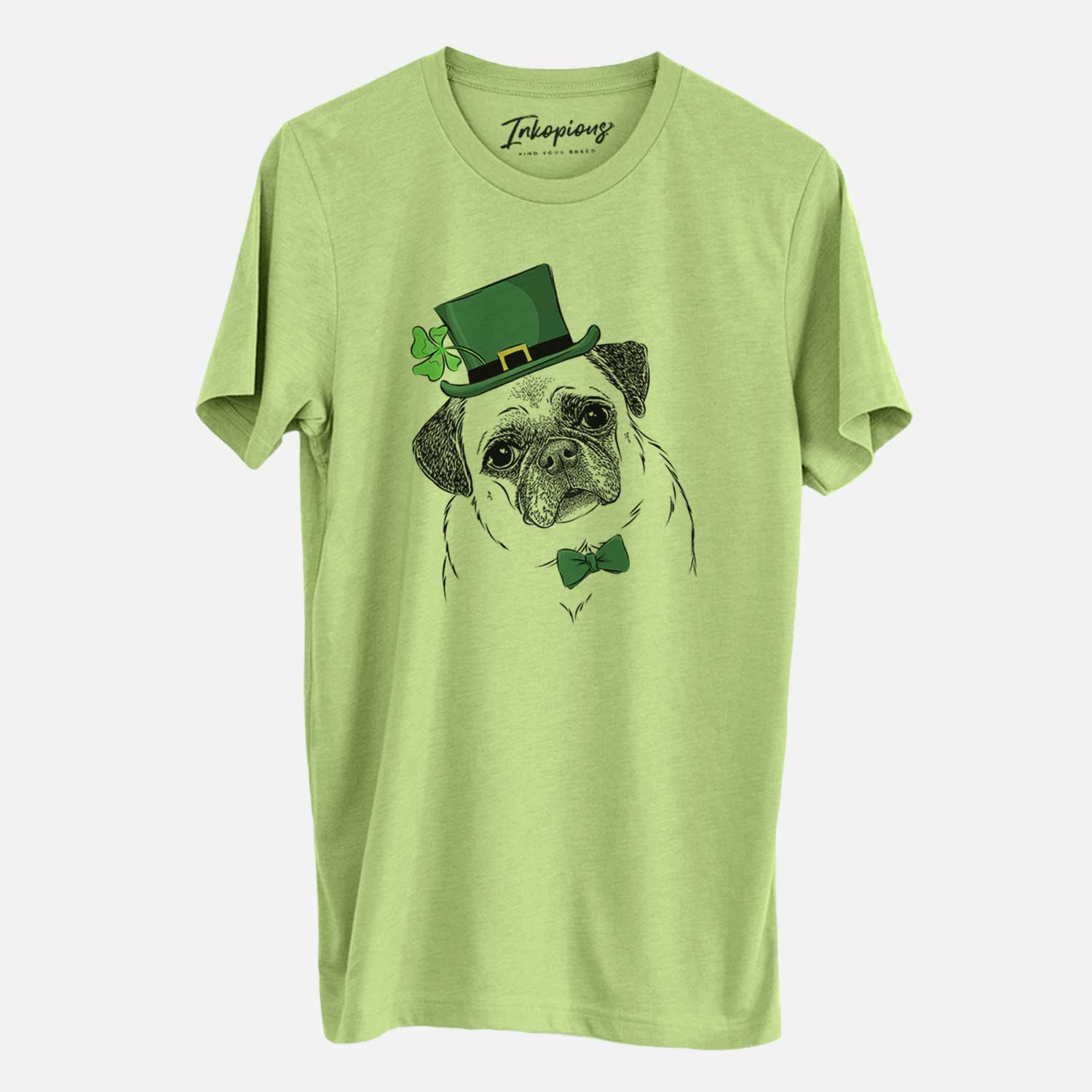 St. Patrick's Zoey the Pug - Unisex Crewneck