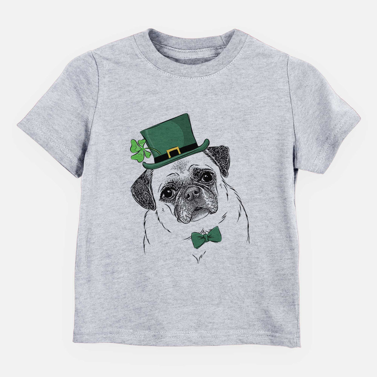 St. Patricks Zoey the Pug - Kids/Youth/Toddler Shirt