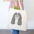 Sebastian the Cavalier King Charles Spaniel  - Tote Bag