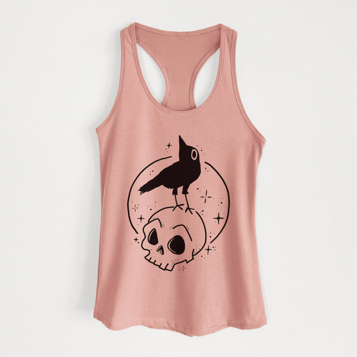 Skull Raven - Women&#39;s Racerback Tanktop