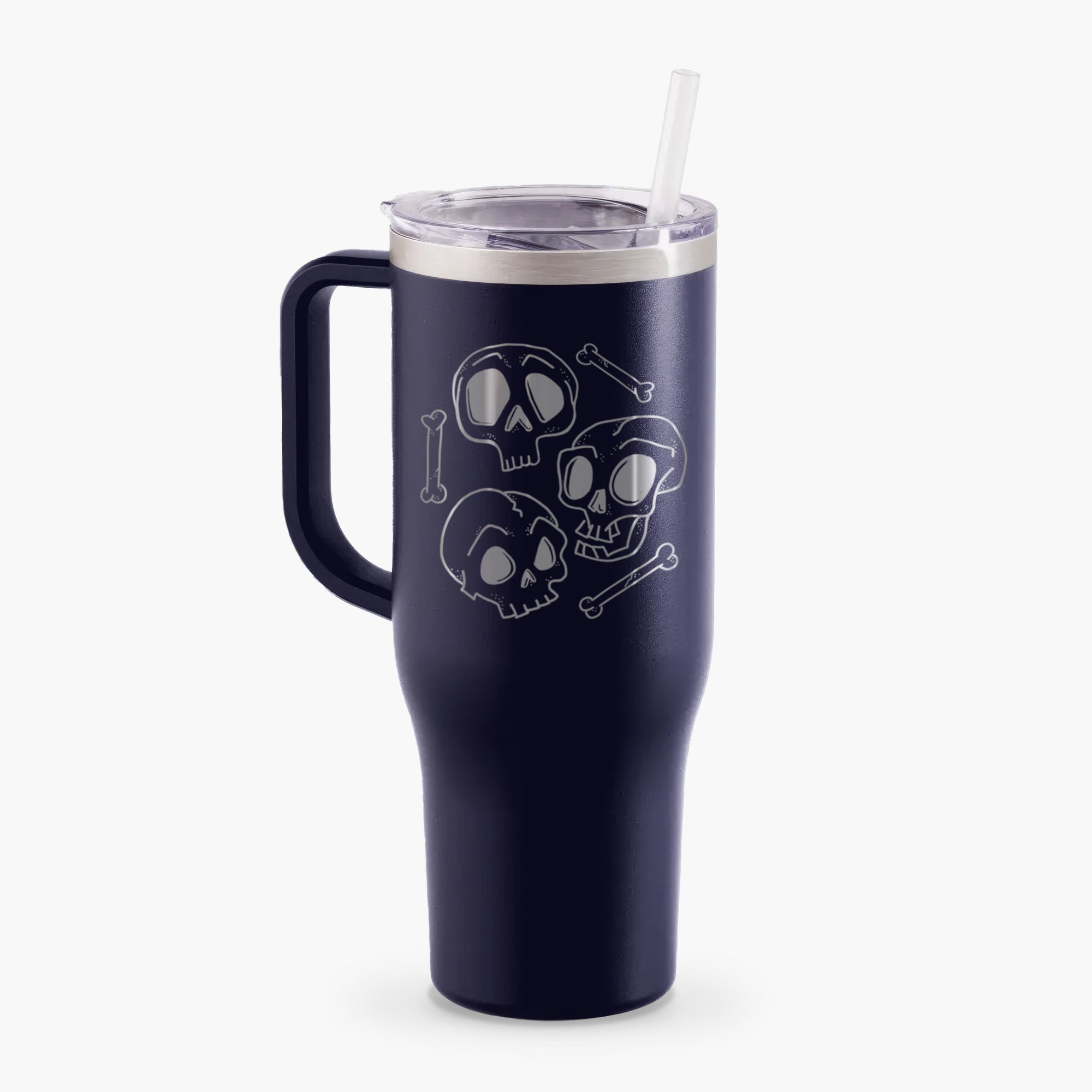 Skull Trio - 40oz Tumbler with Handle