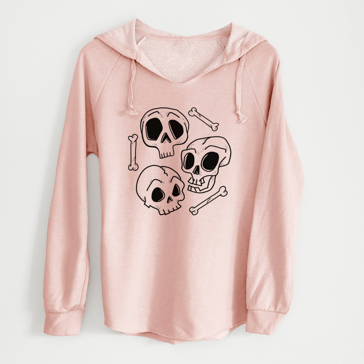 Skull Trio - Cali Wave Hooded Sweatshirt