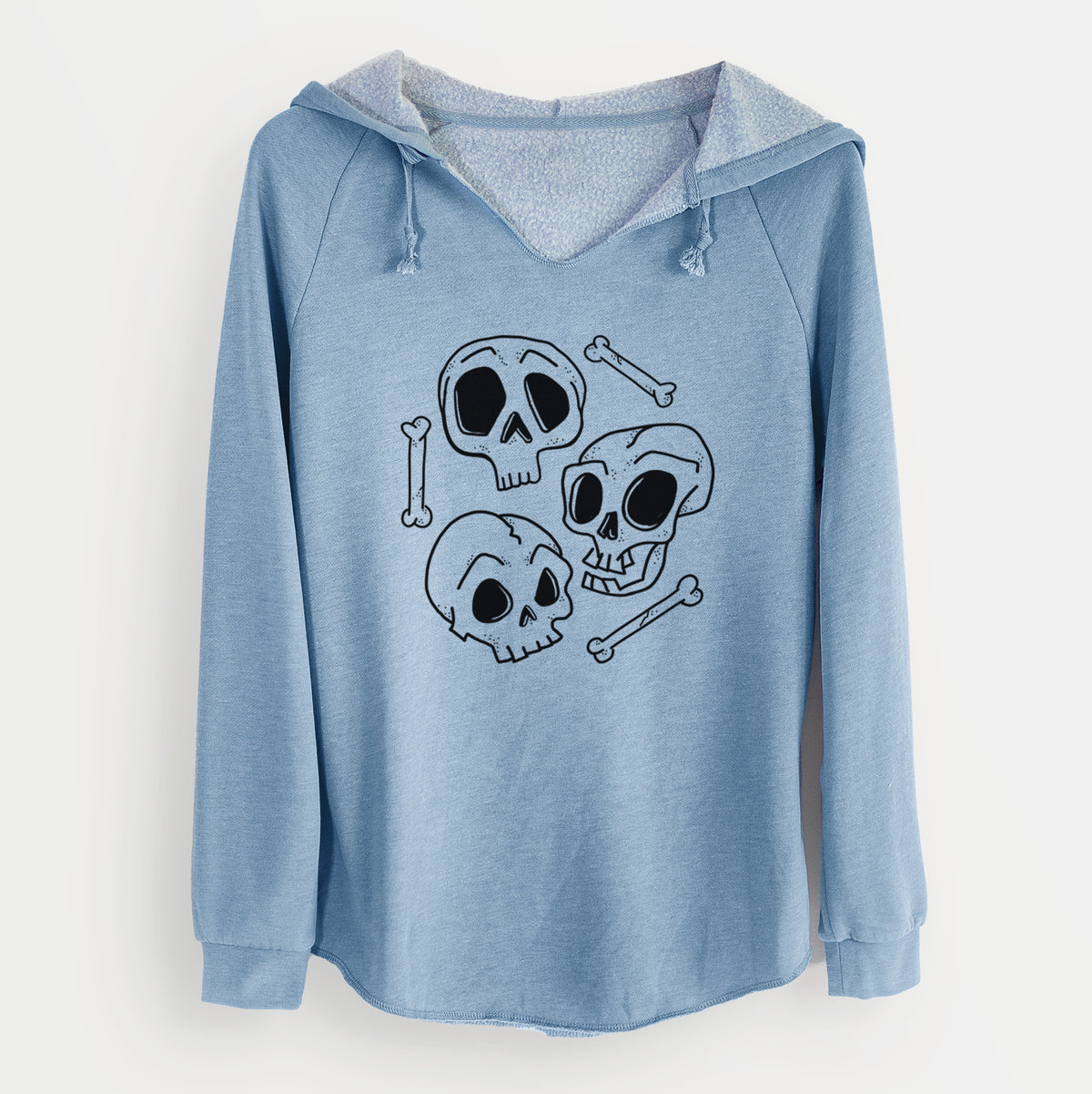 Skull Trio - Cali Wave Hooded Sweatshirt