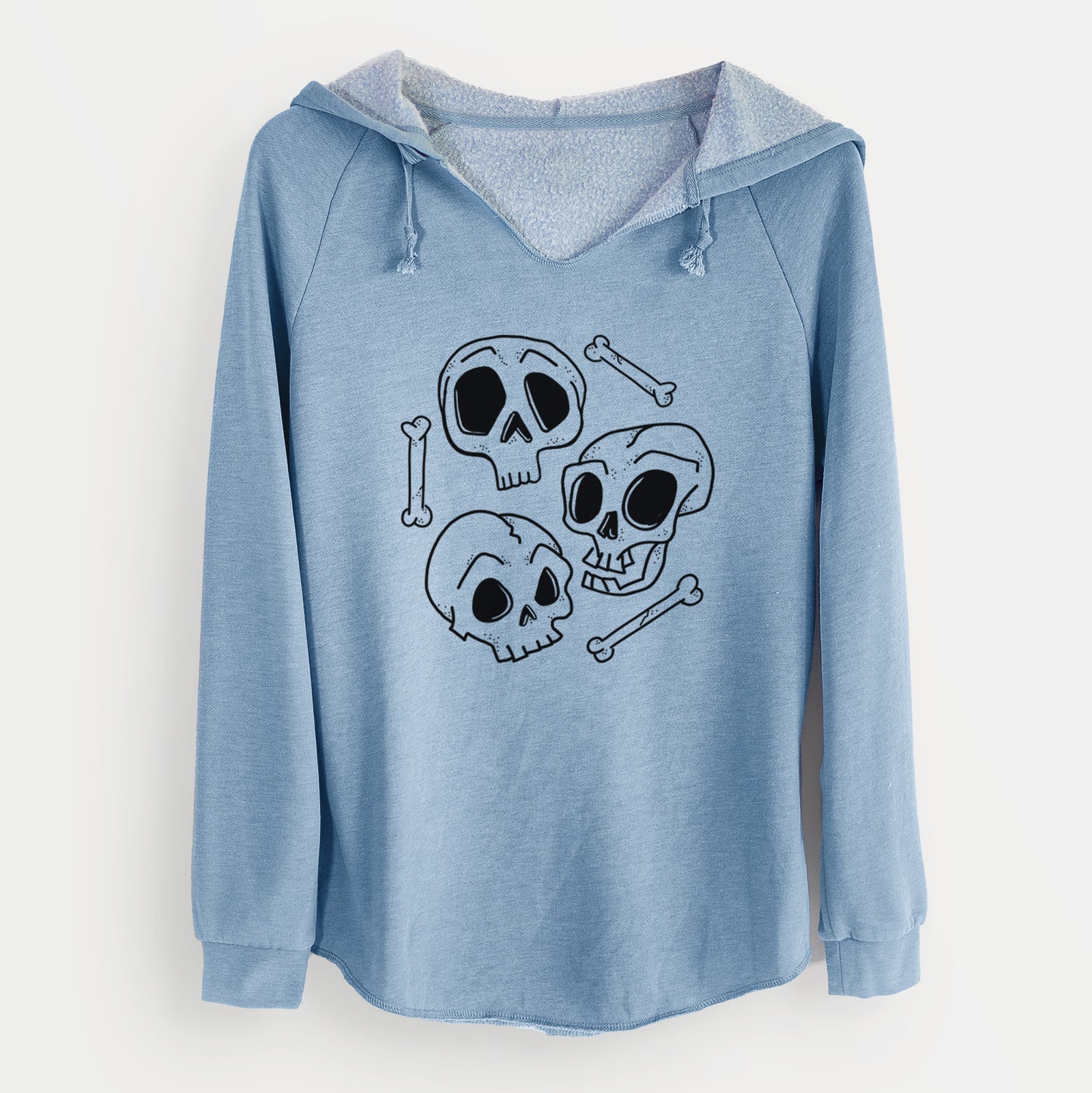 Skull Trio - Cali Wave Hooded Sweatshirt