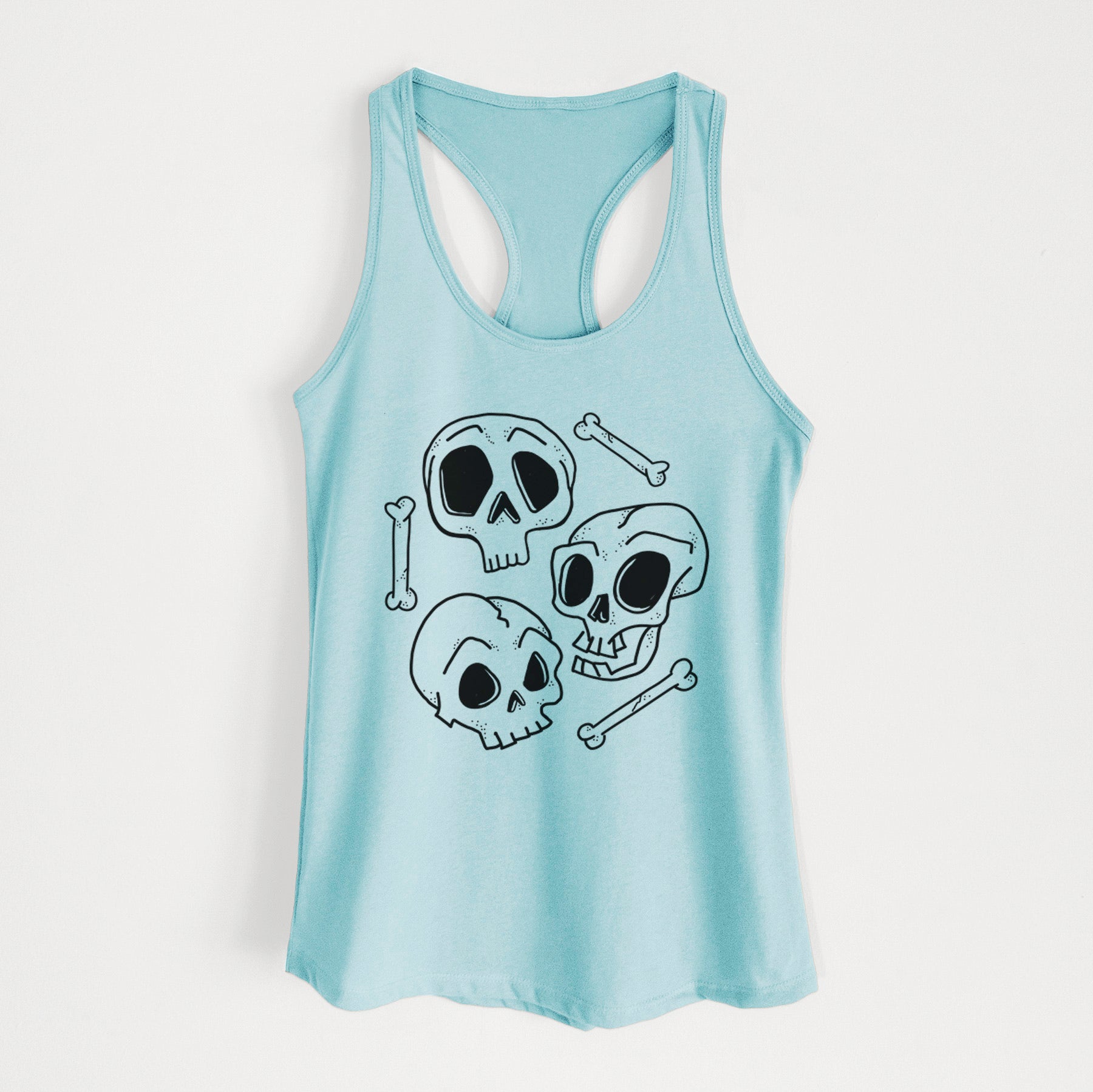 Skull Trio - Women's Racerback Tanktop