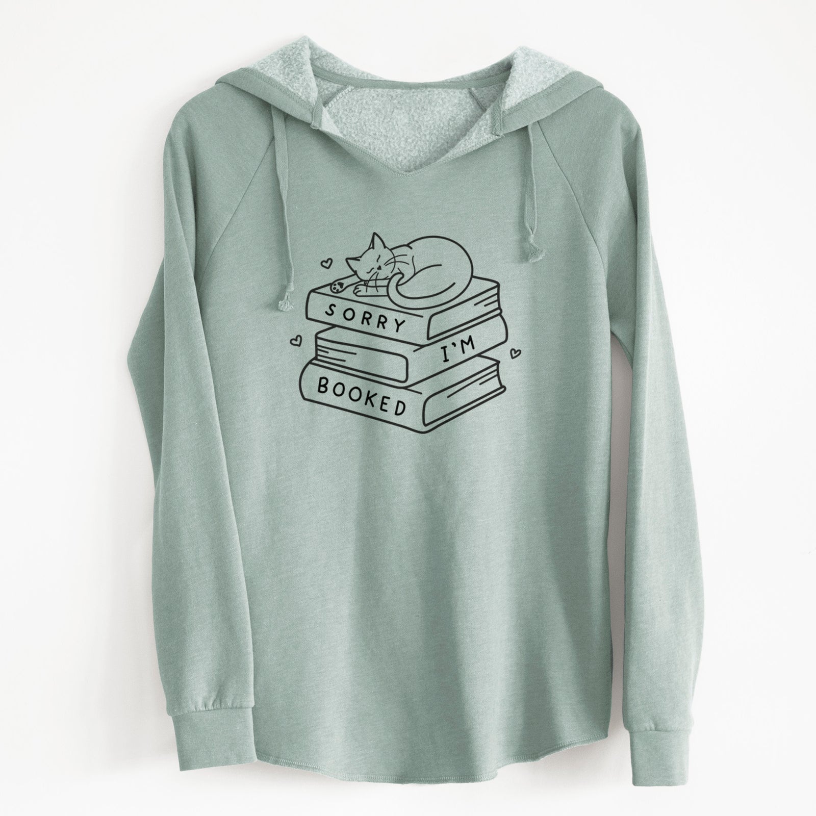 Sorry, I'm Booked - Cali Wave Hooded Sweatshirt