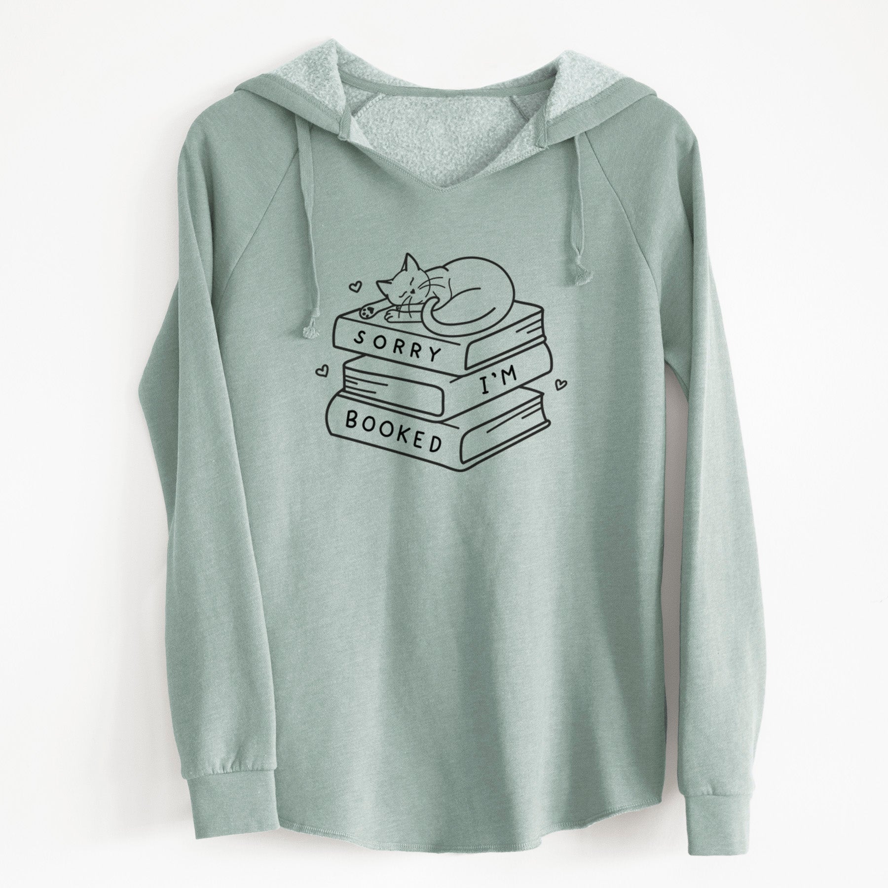 Sorry, I'm Booked - Cali Wave Hooded Sweatshirt