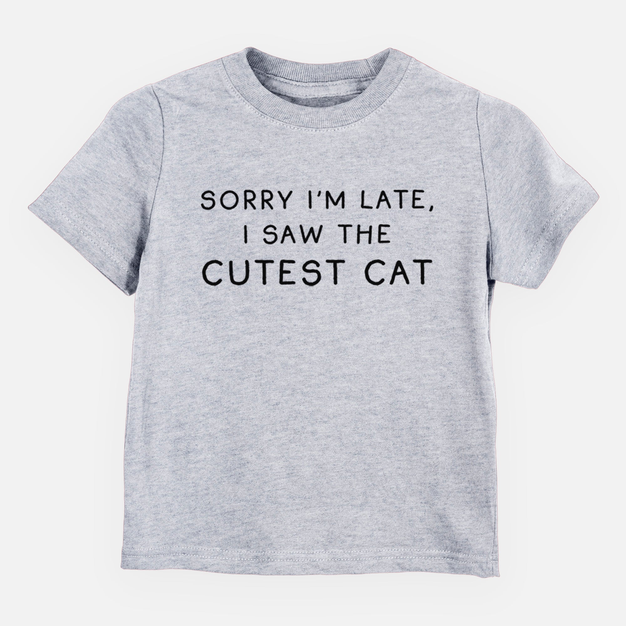 Sorry I'm Late, I Saw the Cutest Cat - Kids/Youth/Toddler Shirt