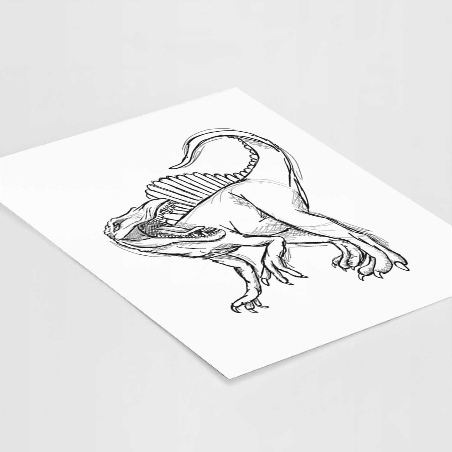 Spinosaurus Art Print