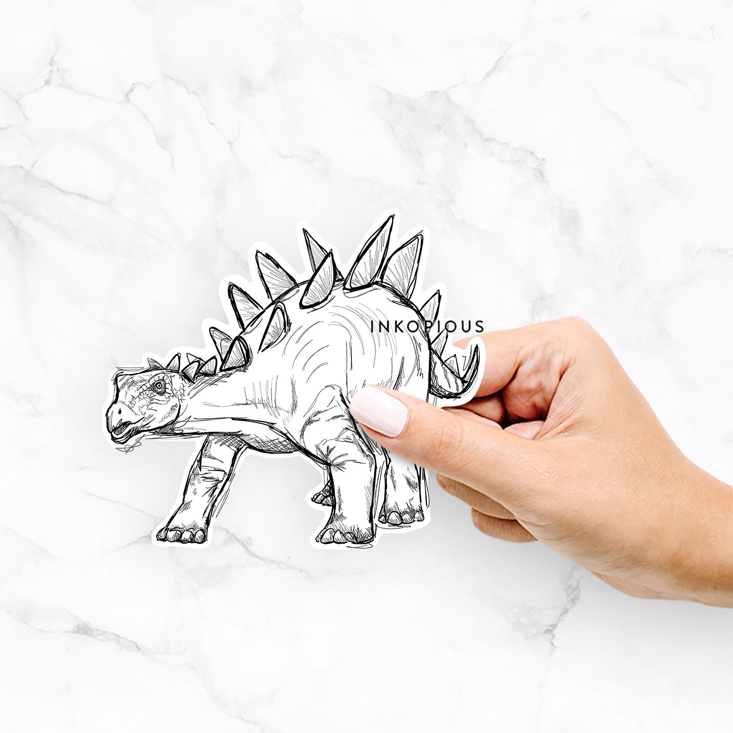 Stegosaurus - Decal Sticker