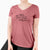 Stitch Your Stress Away - Women's V-neck Shirt