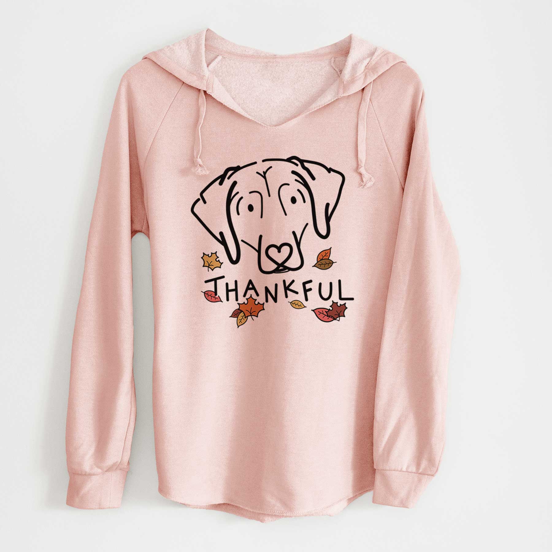 Thankful Beagle - Aly - Cali Wave Hooded Sweatshirt