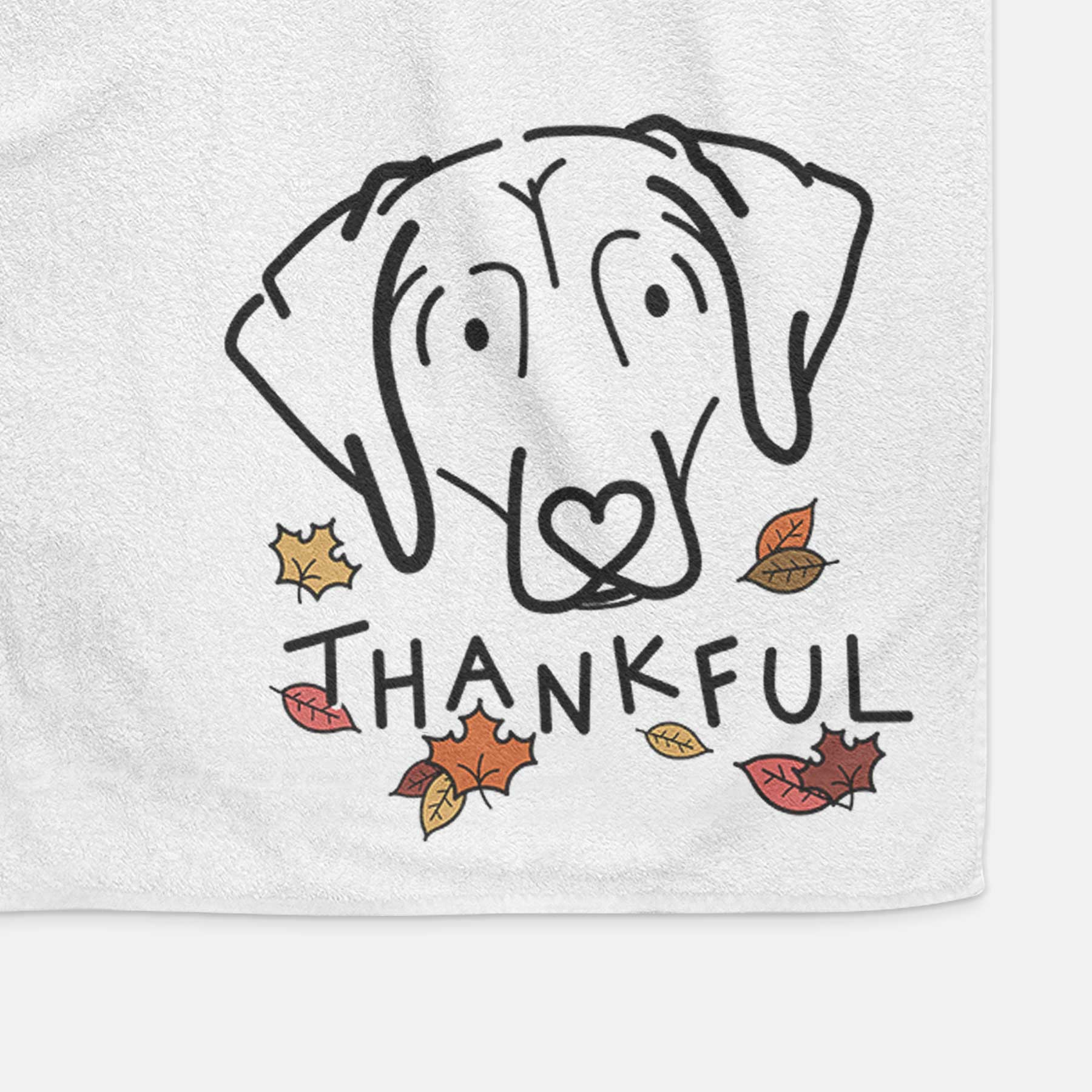 Thankful Beagle - Aly - Decorative Hand Towel