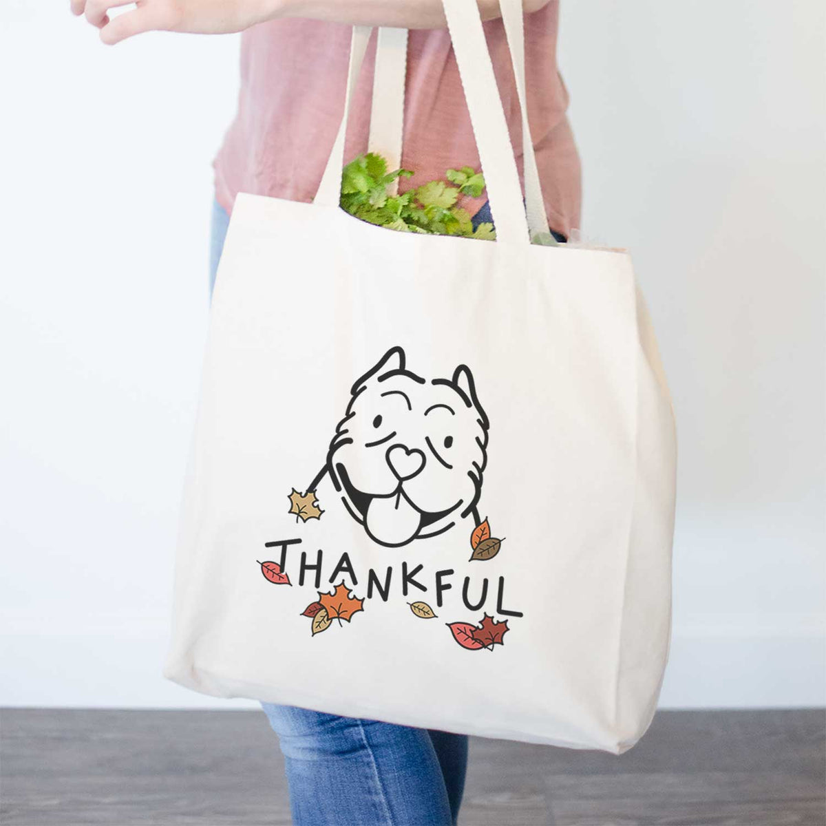 Thankful American Bully - Tote Bag