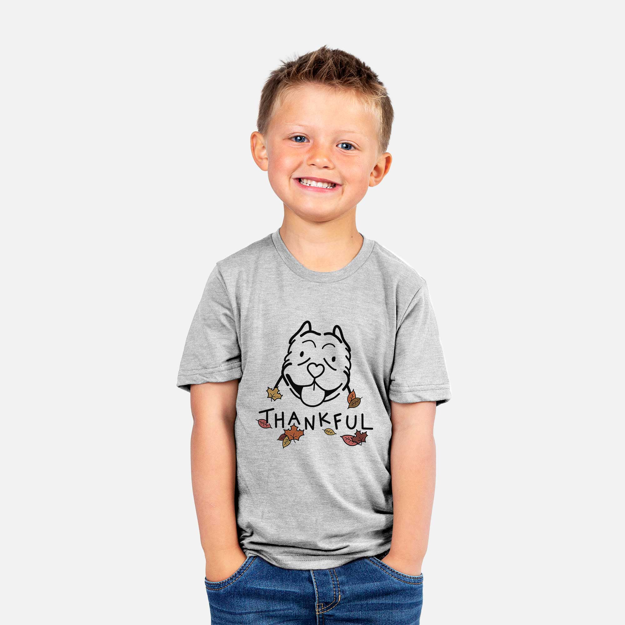 Thankful American Bully - Kids/Youth/Toddler Shirt