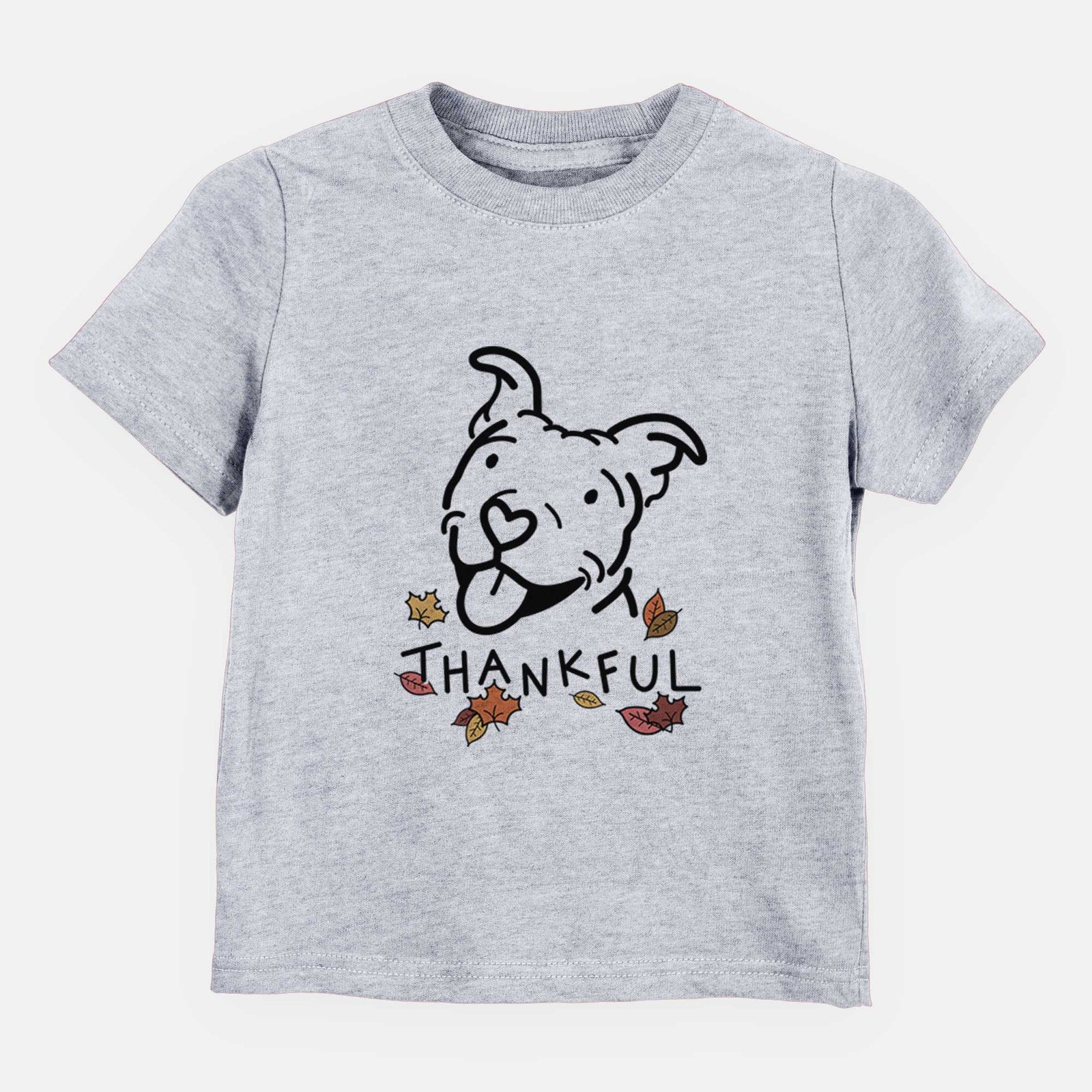 Thankful Pitbull - Arlo - Kids/Youth/Toddler Shirt