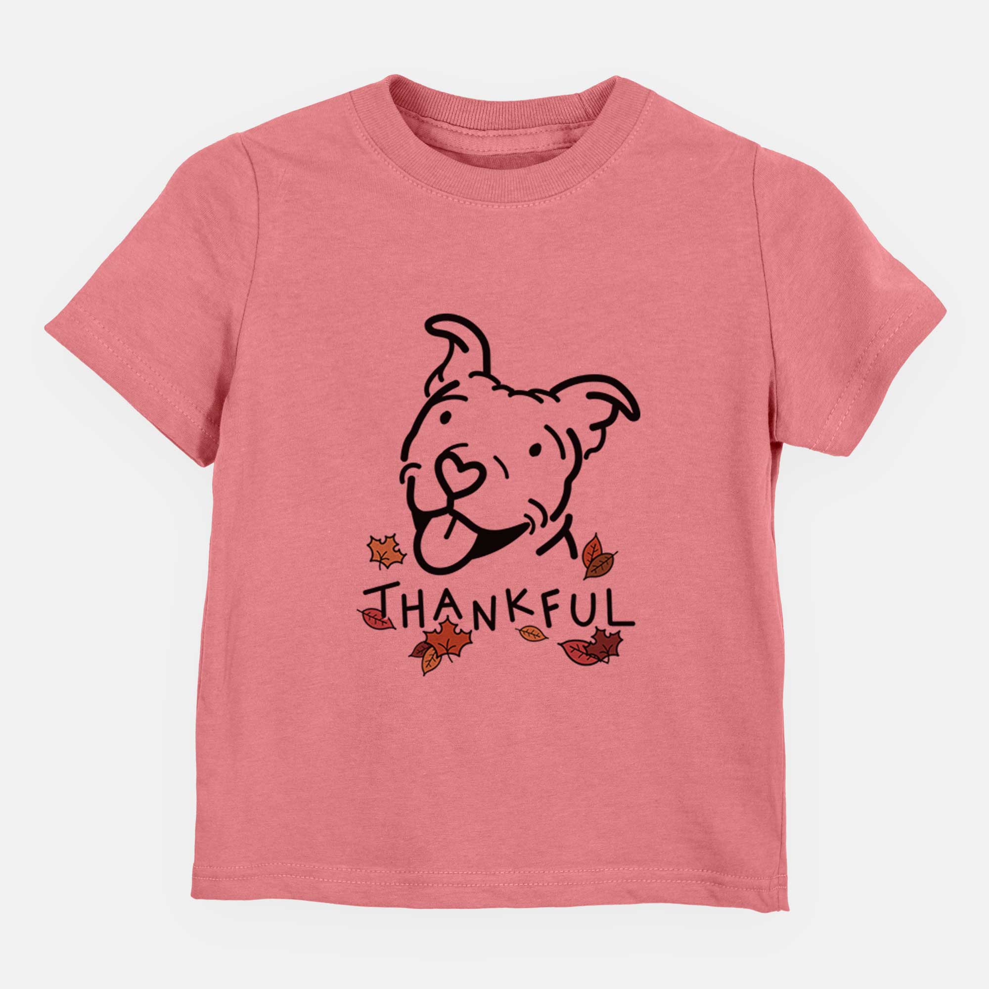 Thankful Pitbull - Arlo - Kids/Youth/Toddler Shirt