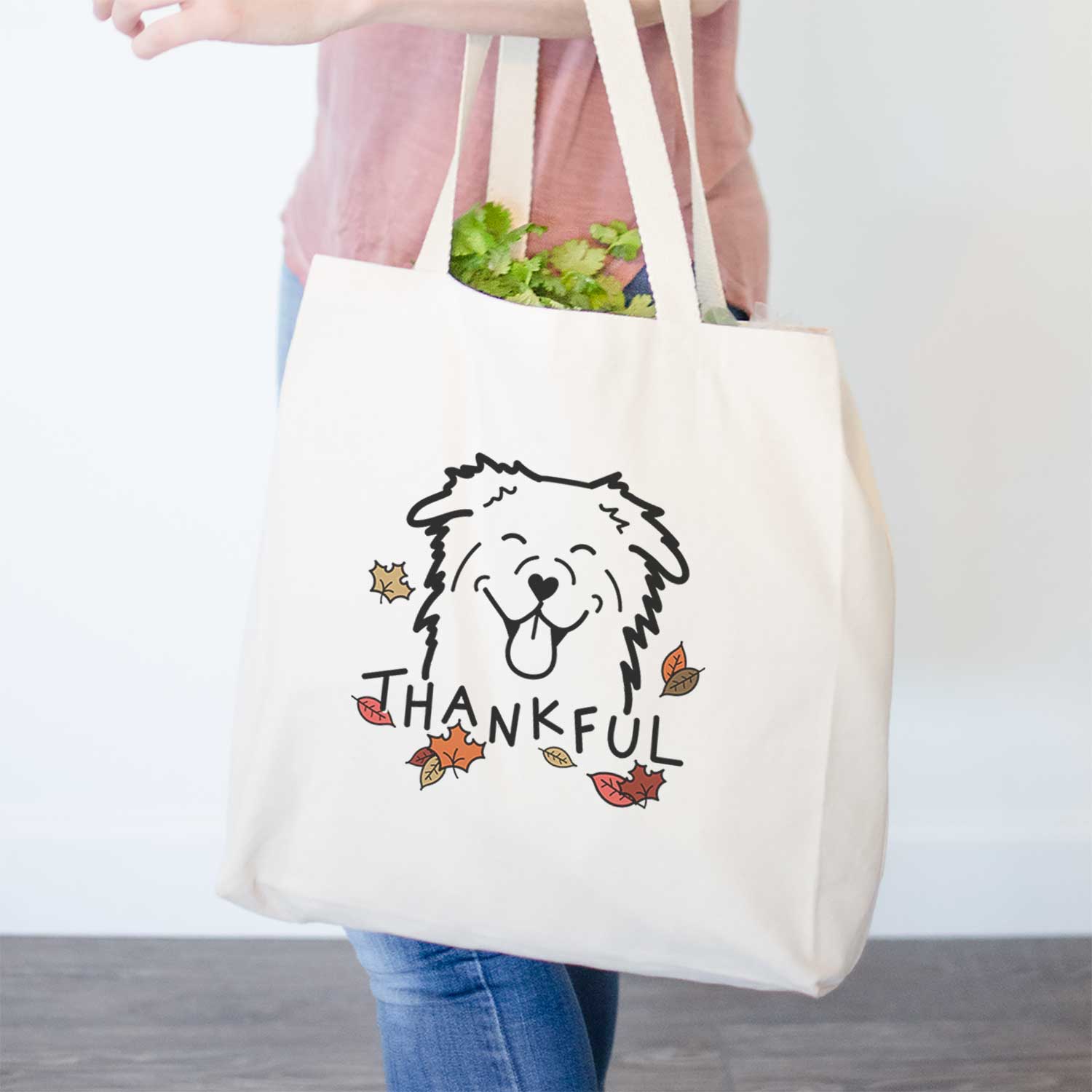 Thankful Australian Shepherd - Tote Bag