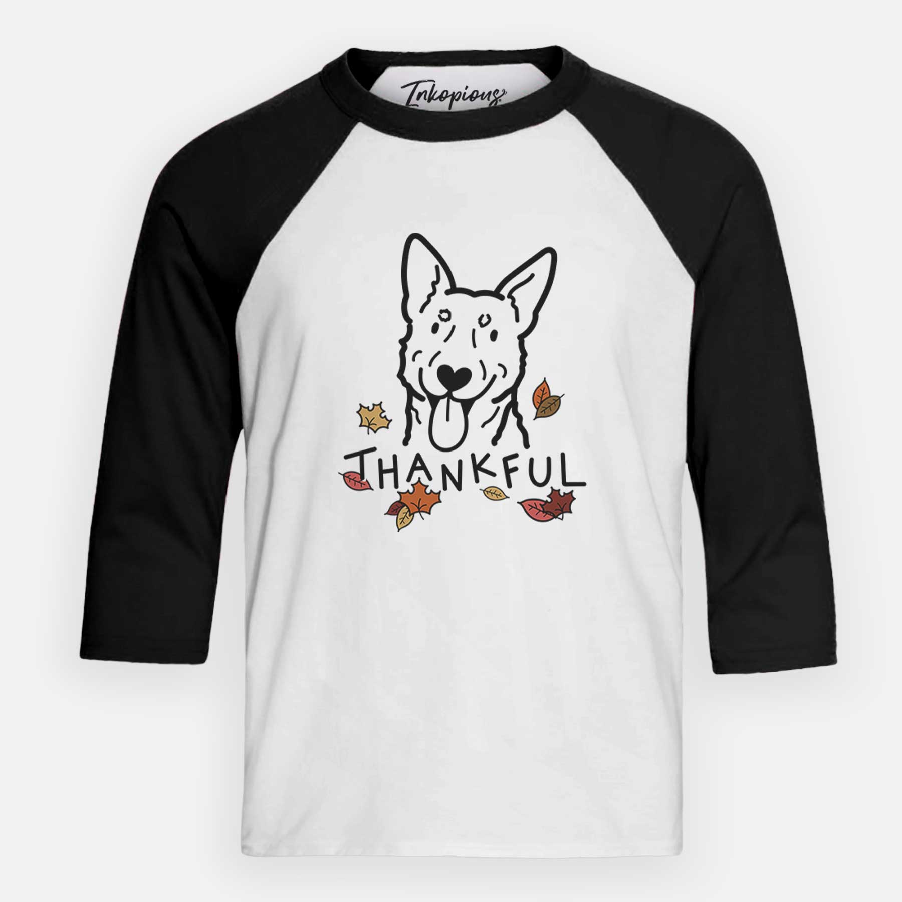 Thankful Australian Cattle Dog - Youth 3/4 Long Sleeve