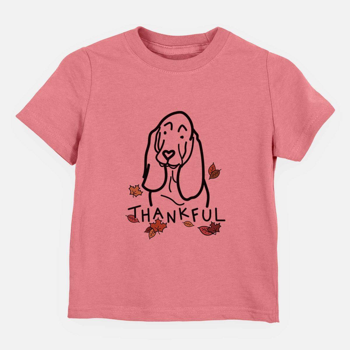 Thankful Basset Hound - Kids/Youth/Toddler Shirt