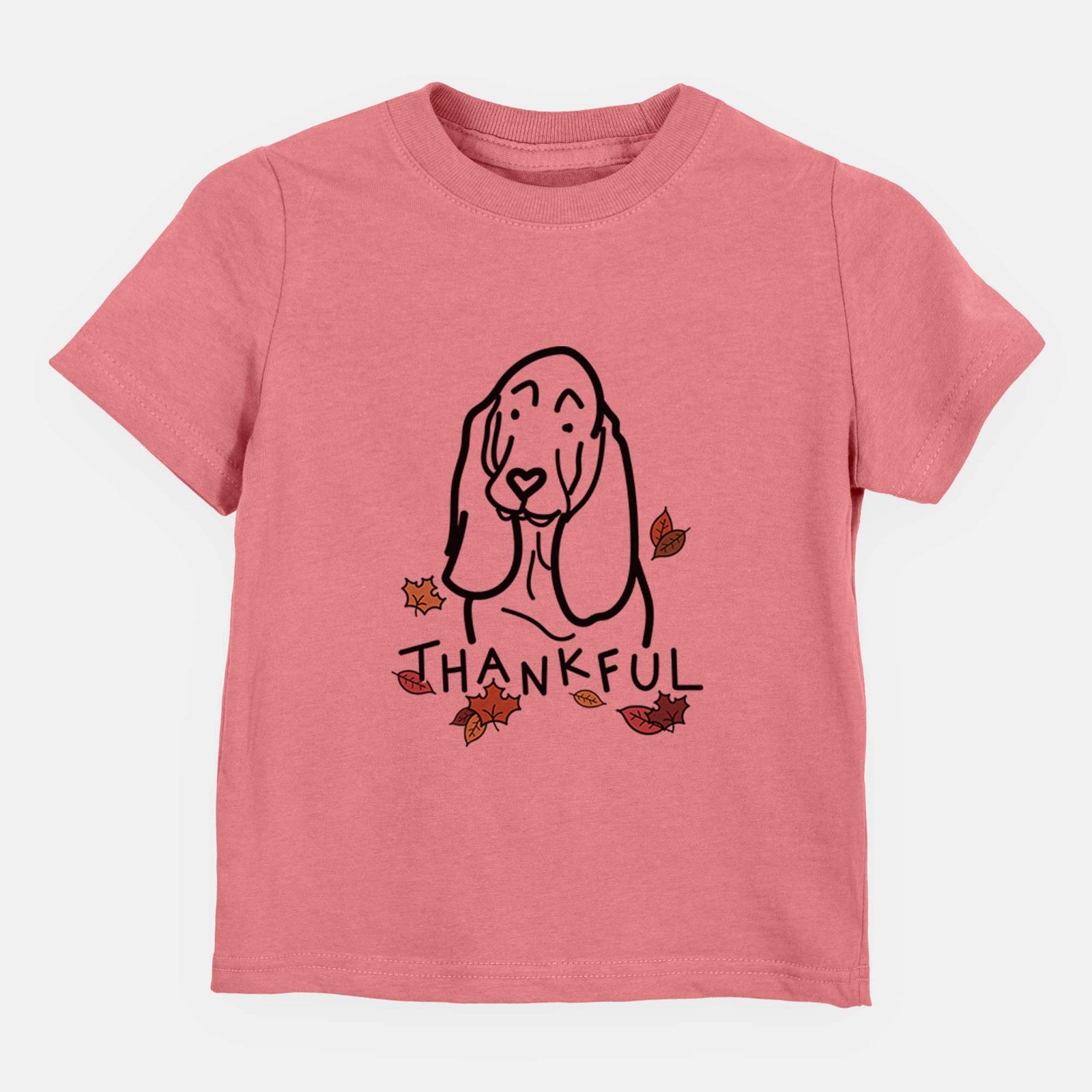 Thankful Basset Hound - Kids/Youth/Toddler Shirt