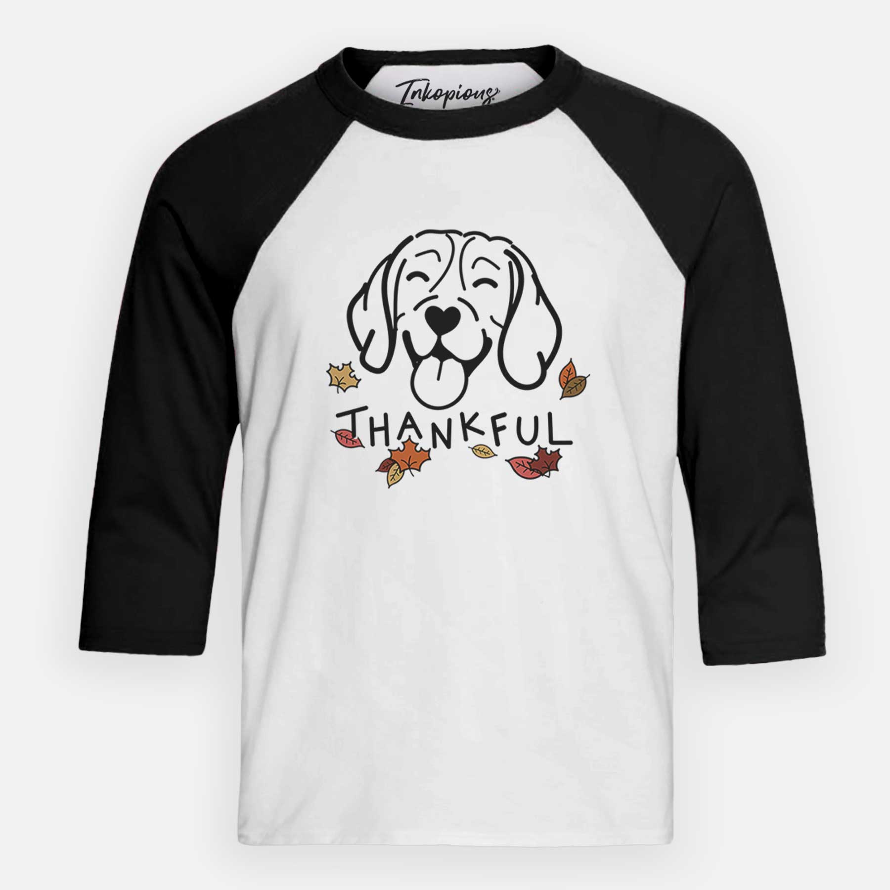 Thankful Beagle - Youth 3/4 Long Sleeve