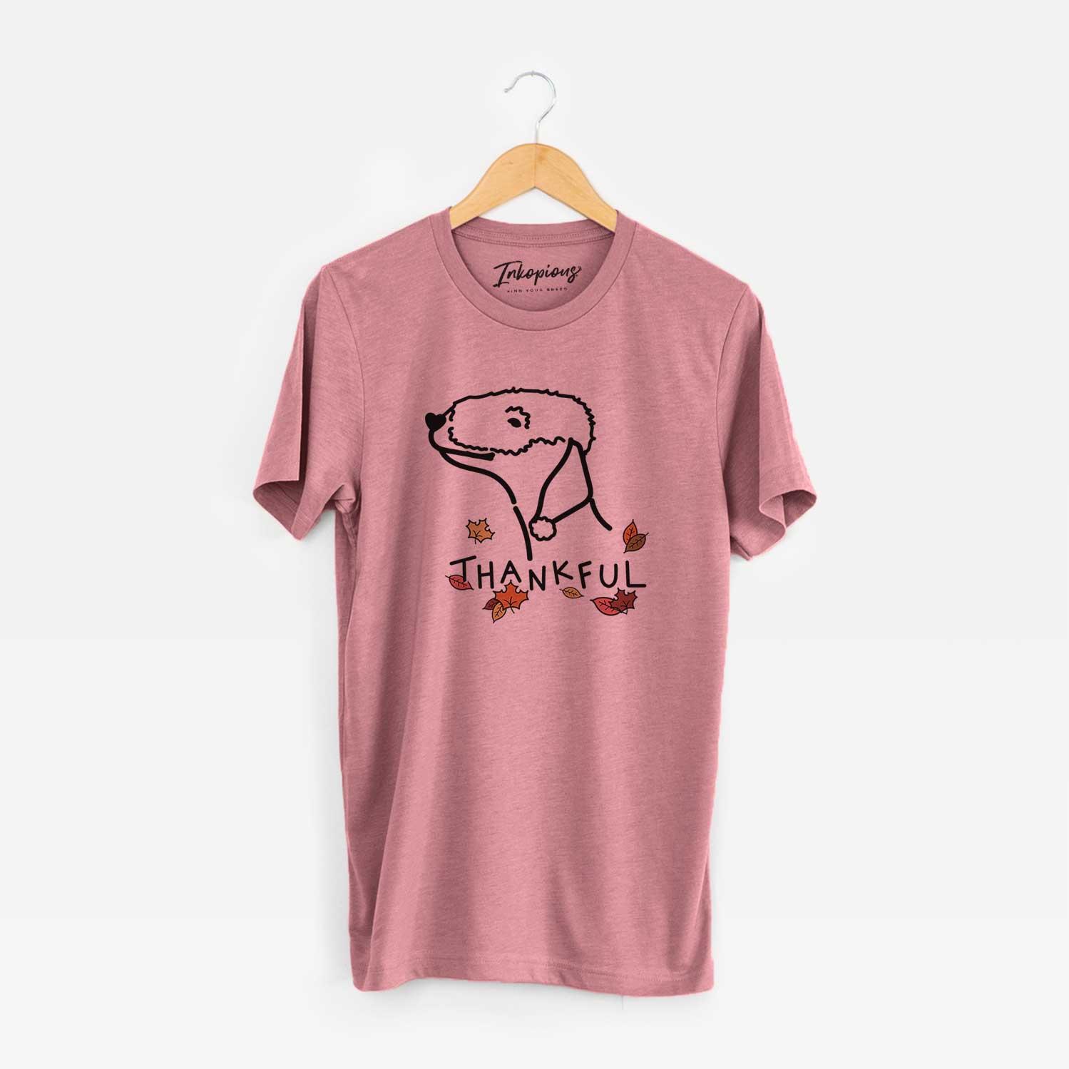 Thankful Bedlington Terrier - Unisex Crewneck