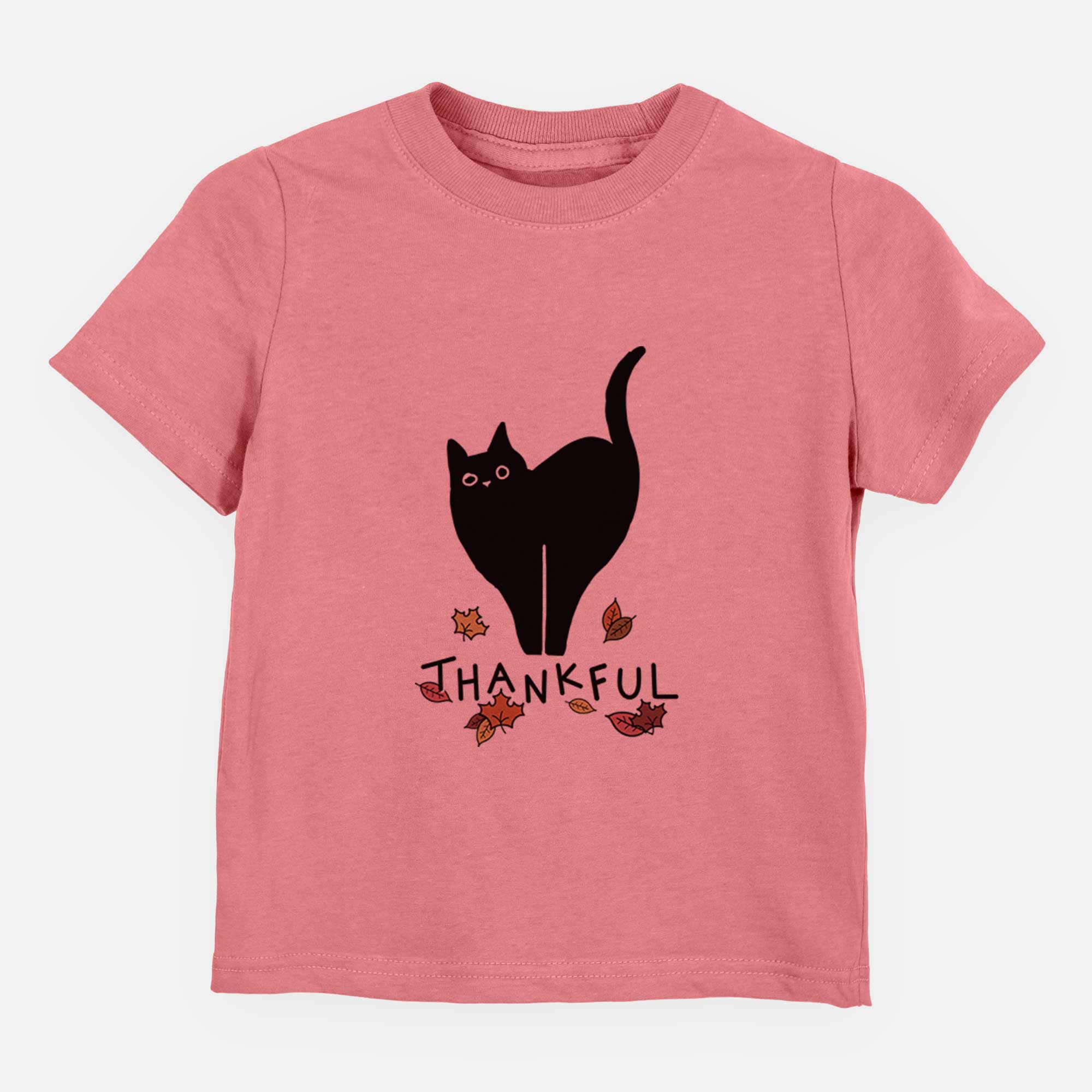 Thankful Black Cat - Bella - Kids/Youth/Toddler Shirt