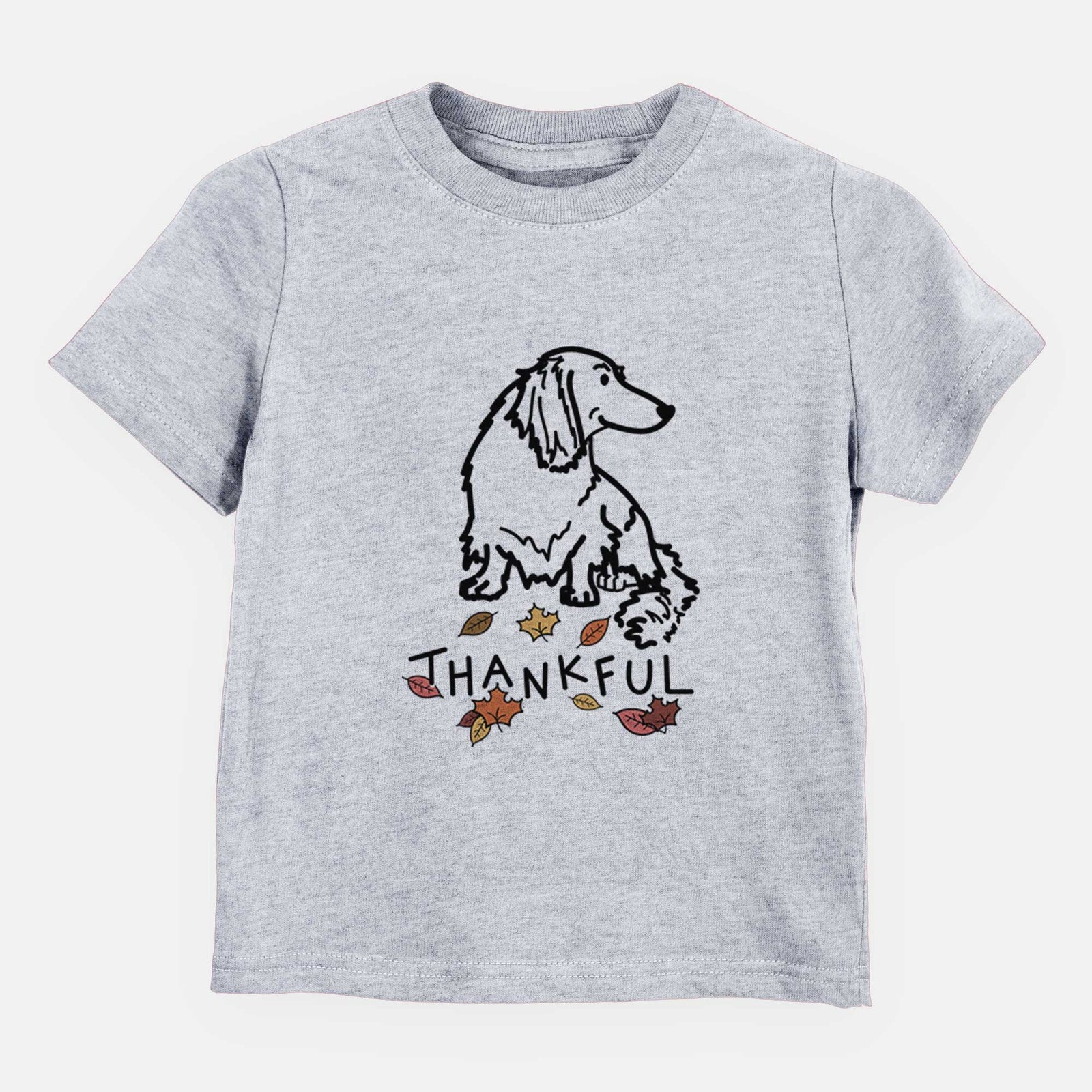 Thankful Dachshund - Bella - Kids/Youth/Toddler Shirt