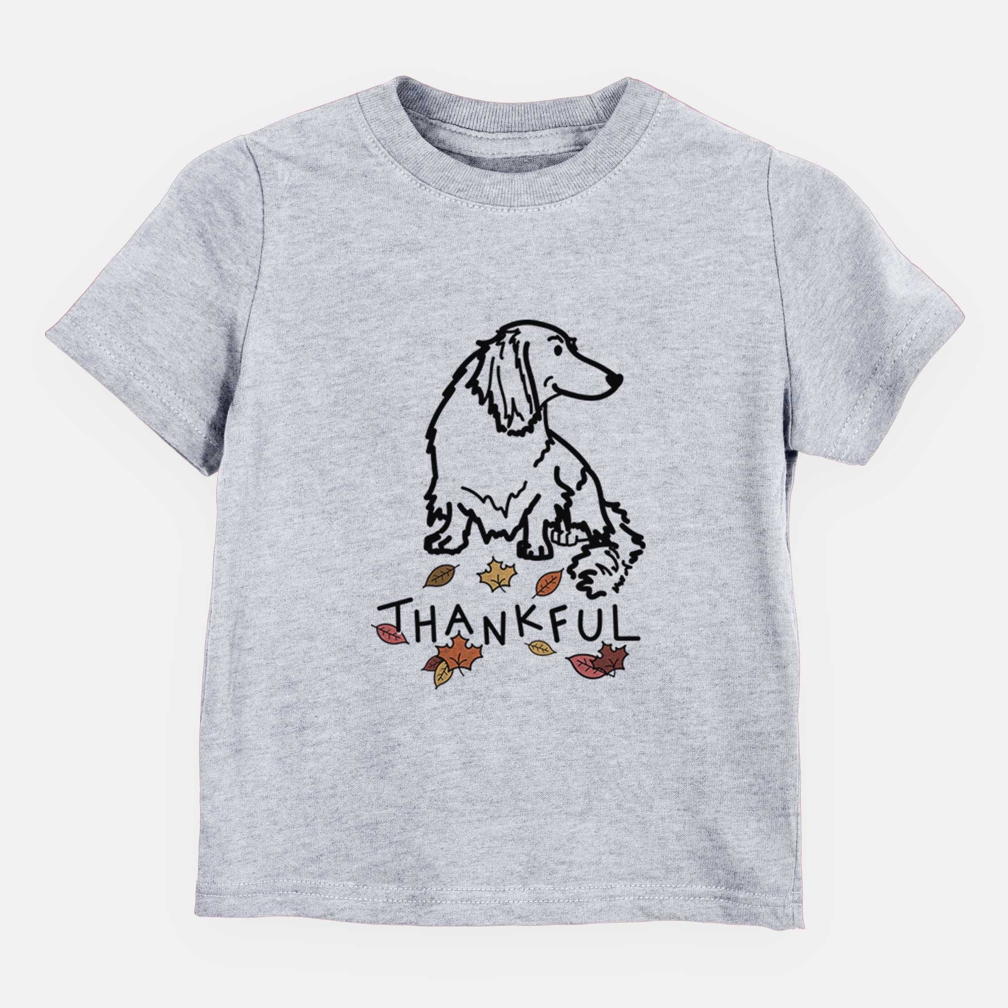 Thankful Dachshund - Bella - Kids/Youth/Toddler Shirt