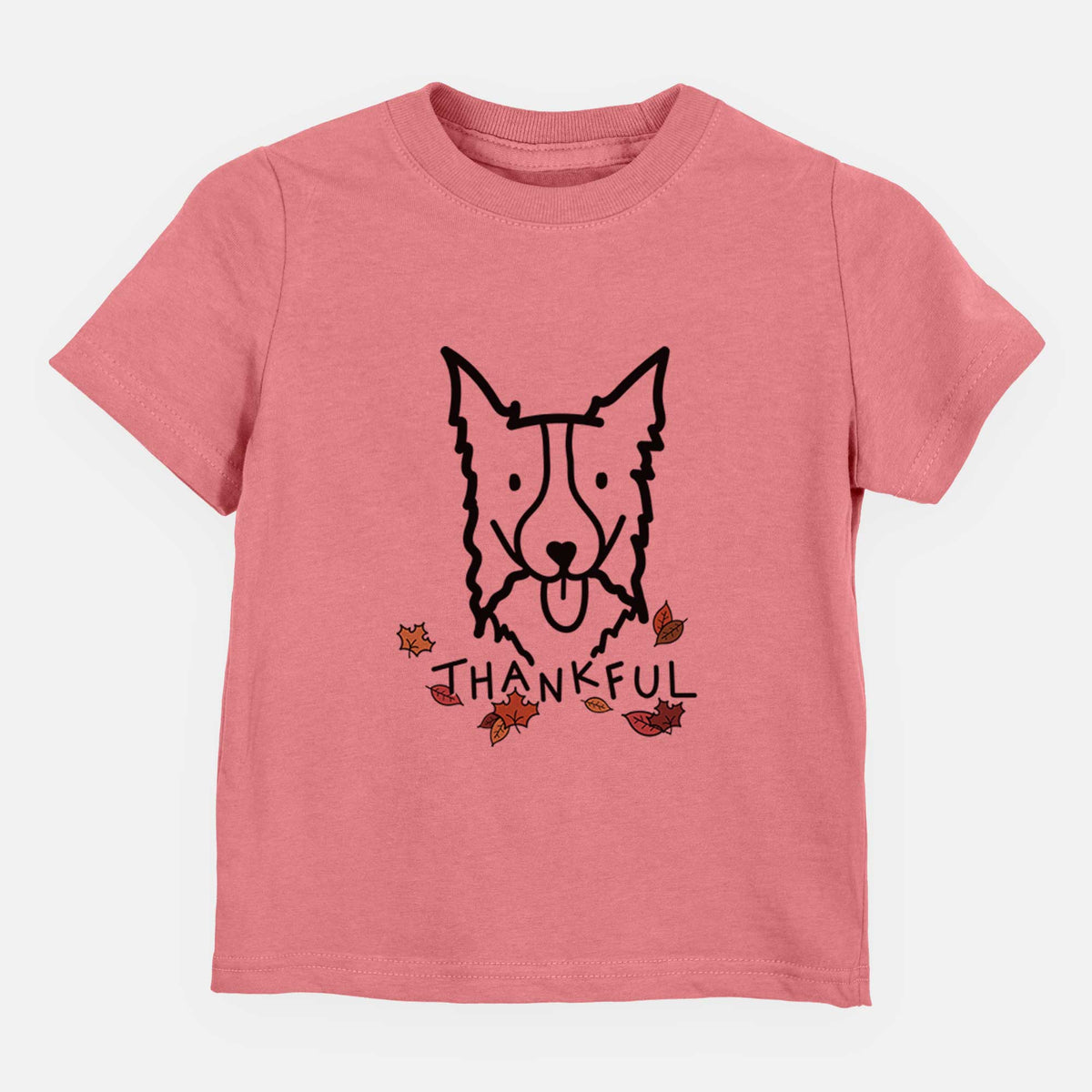 Thankful Border Collie - Kids/Youth/Toddler Shirt