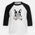 Thankful Boston Terrier - Youth 3/4 Long Sleeve