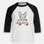 Thankful Happy Boston Terrier - Youth 3/4 Long Sleeve